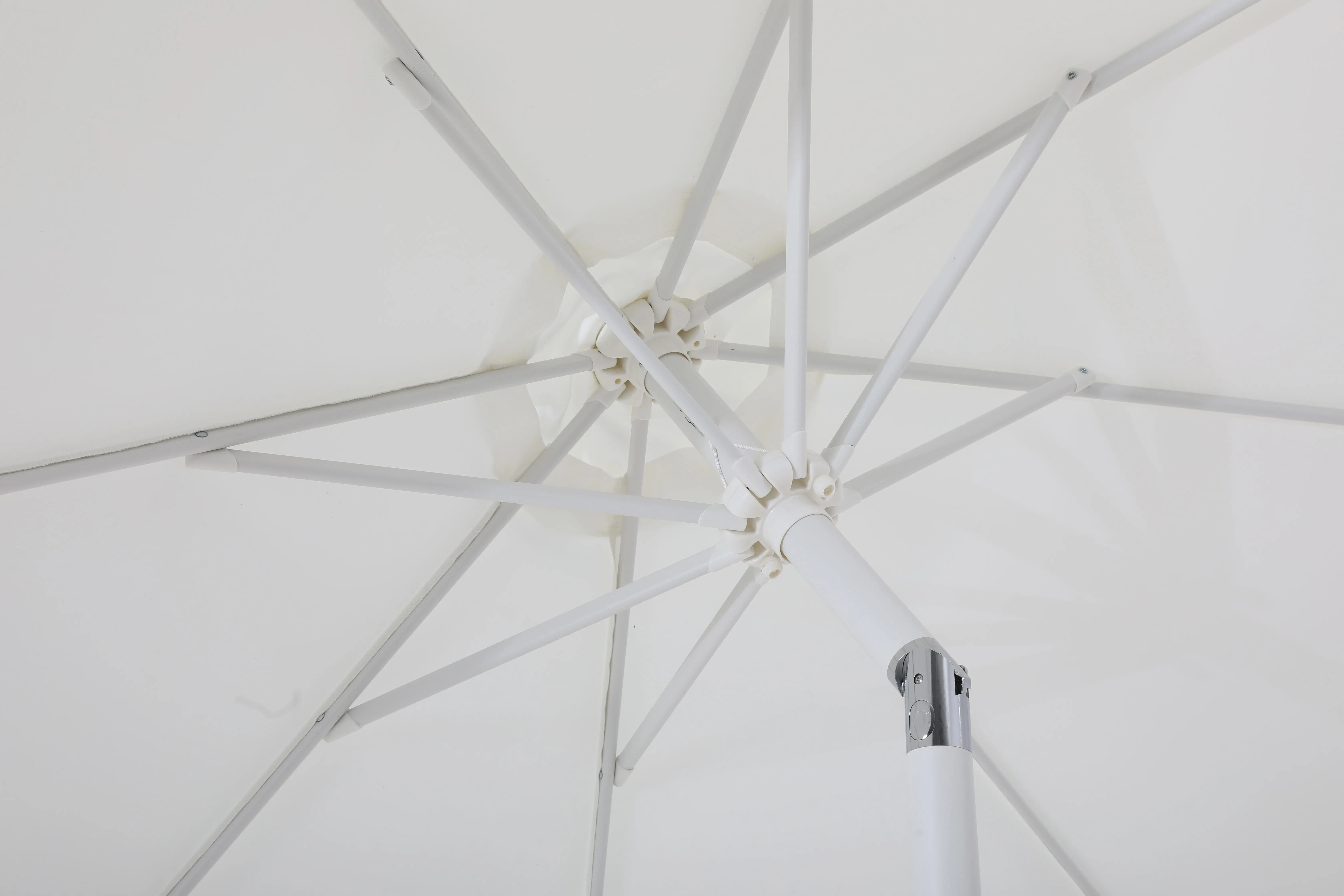 Amalfi White Patio Umbrella-6