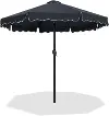 Amalfi Black Patio Umbrella