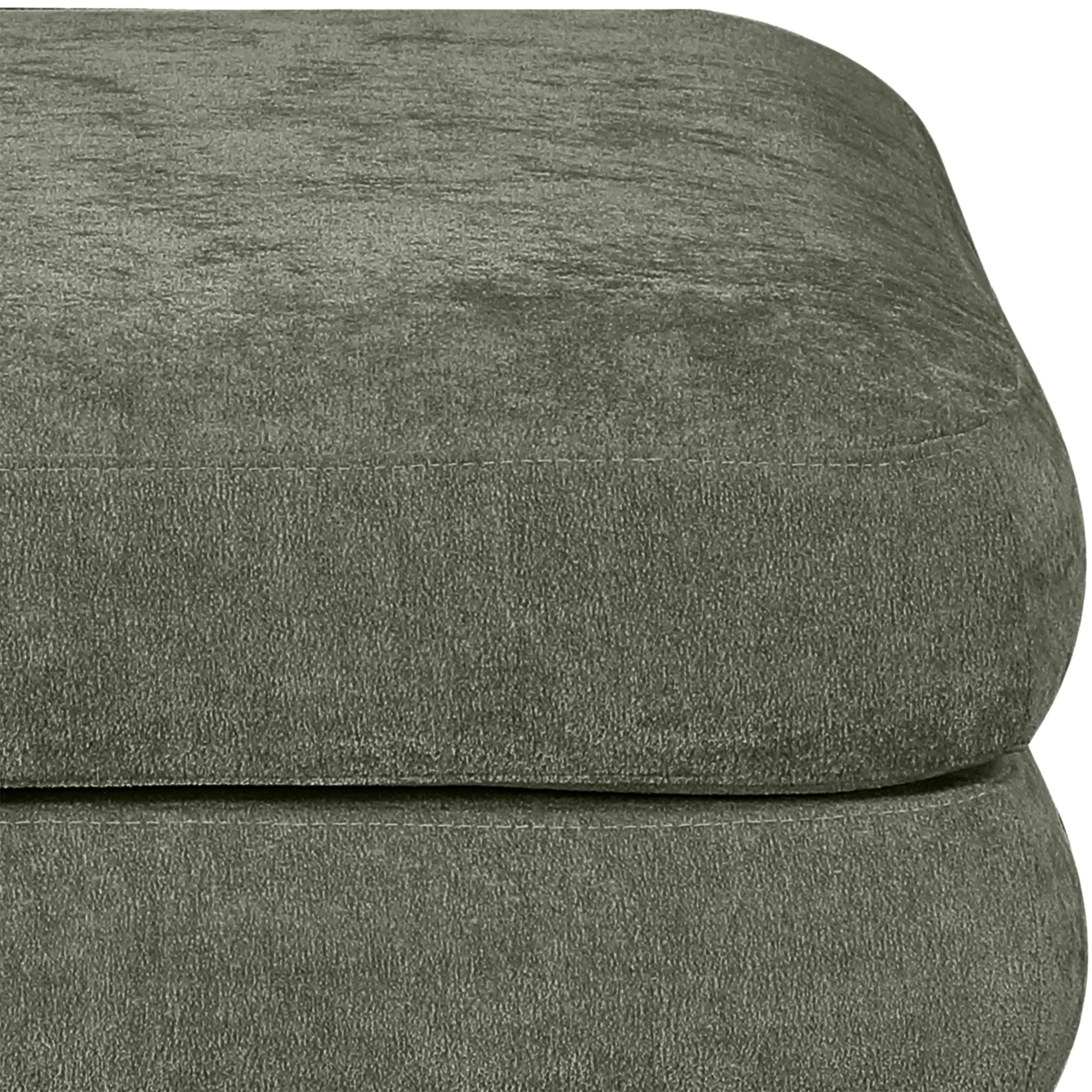 Stellar Green Chenille Modular Ottoman-3