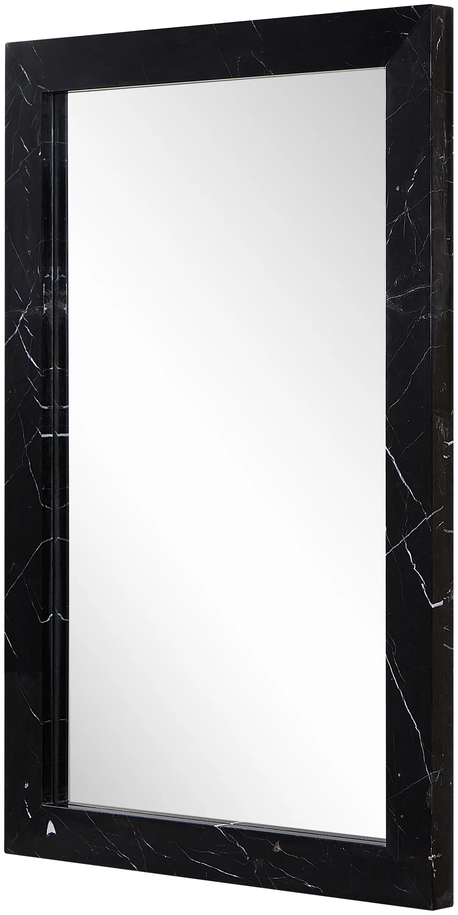 Pavia Black Genuine Marble Mirror-5