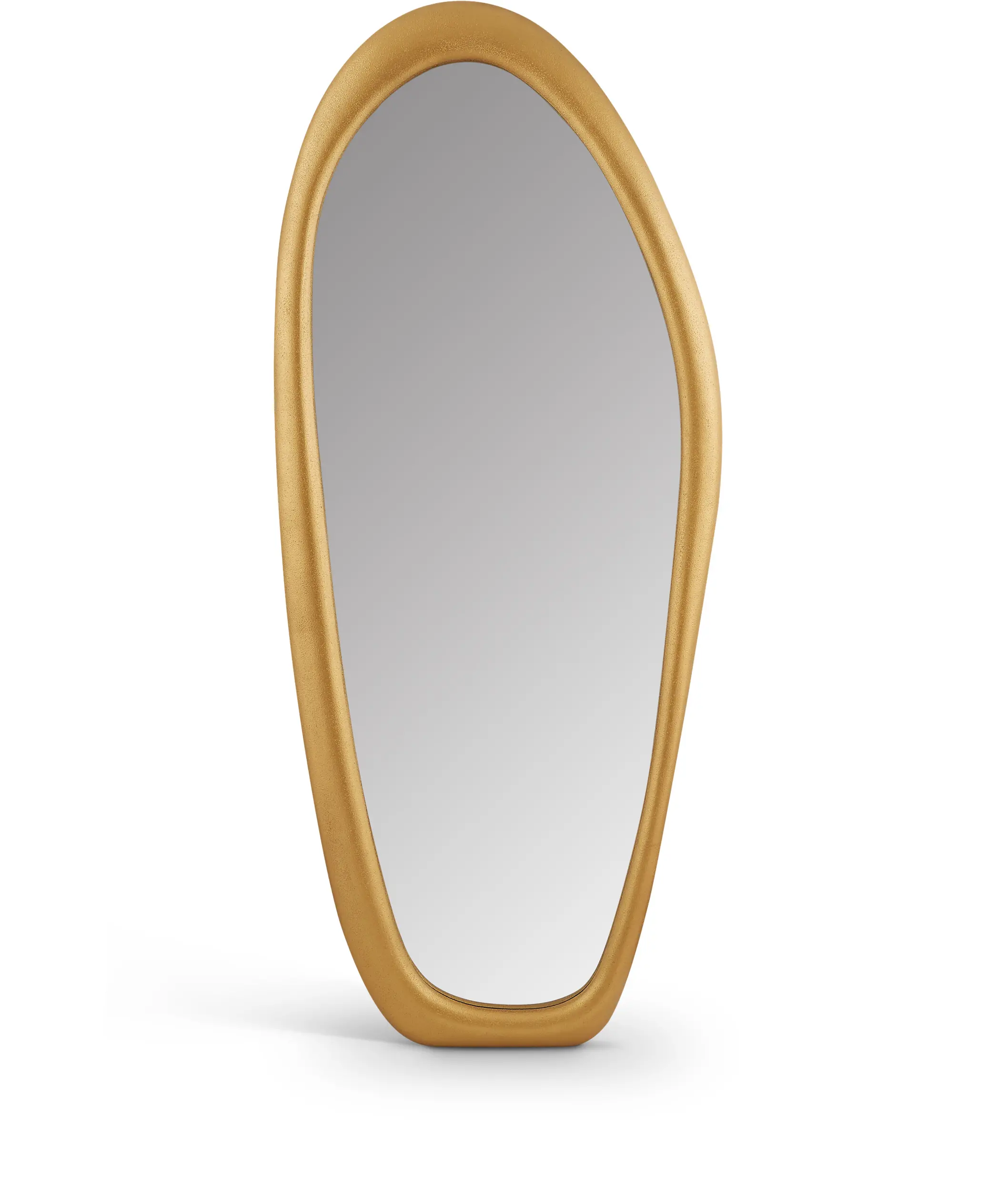 Holland Brass Polyresin Frame Floor Mirror-3