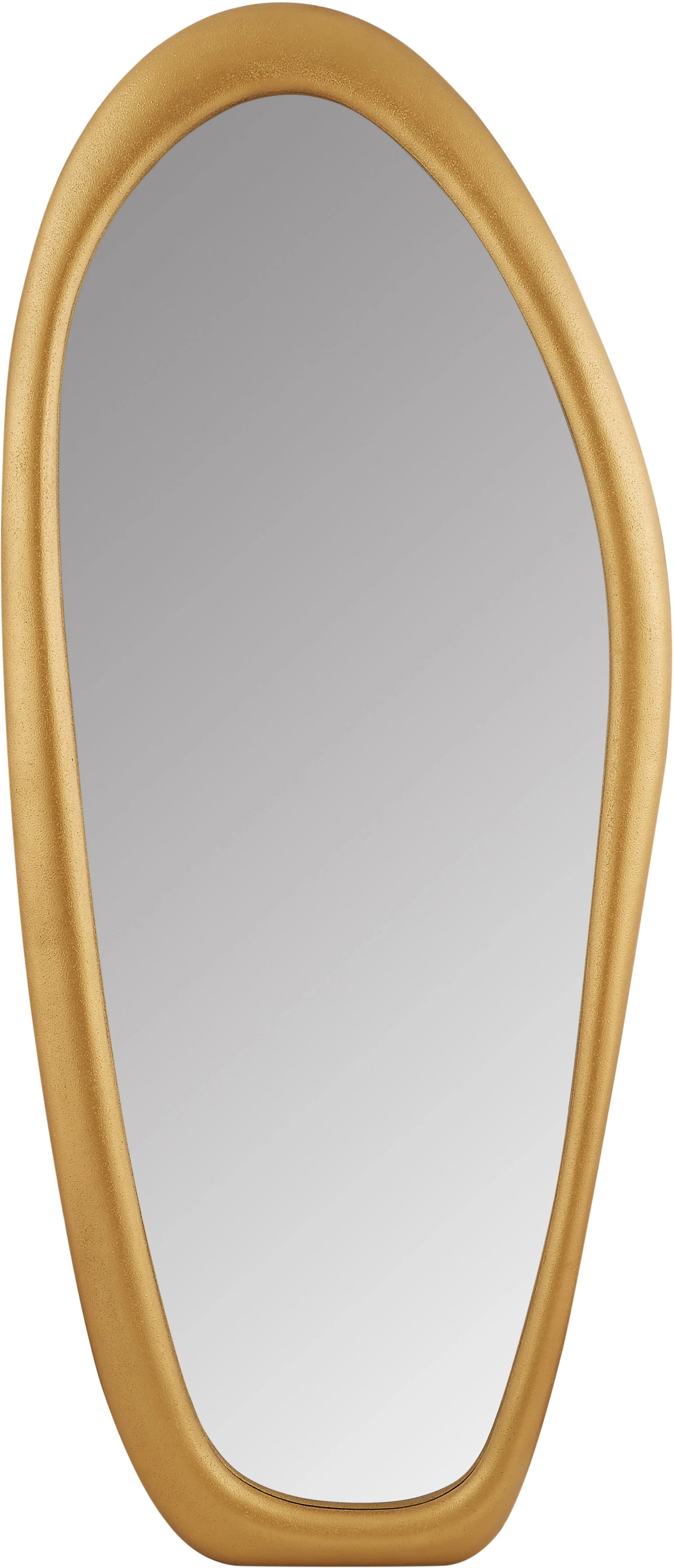 Holland Brass Polyresin Frame Floor Mirror-4