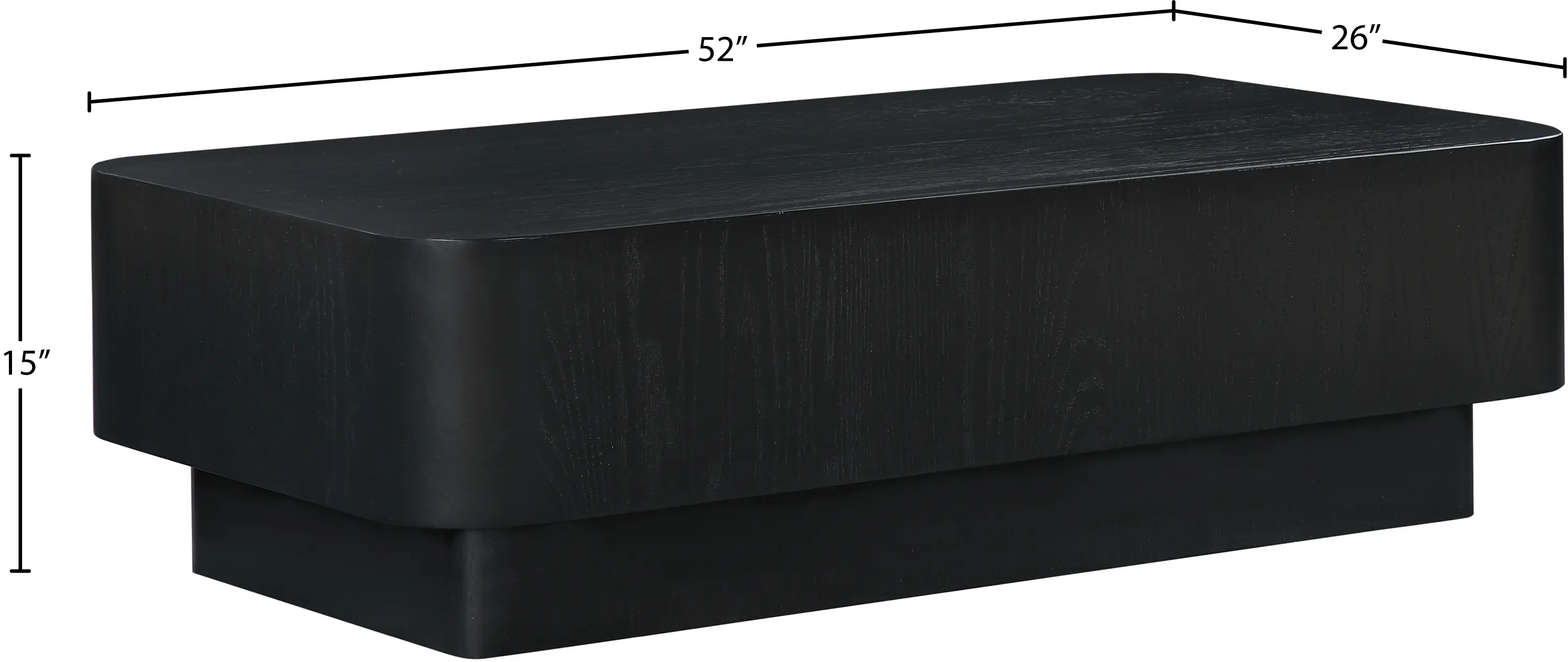 Oakmont Black Coffee Table-7