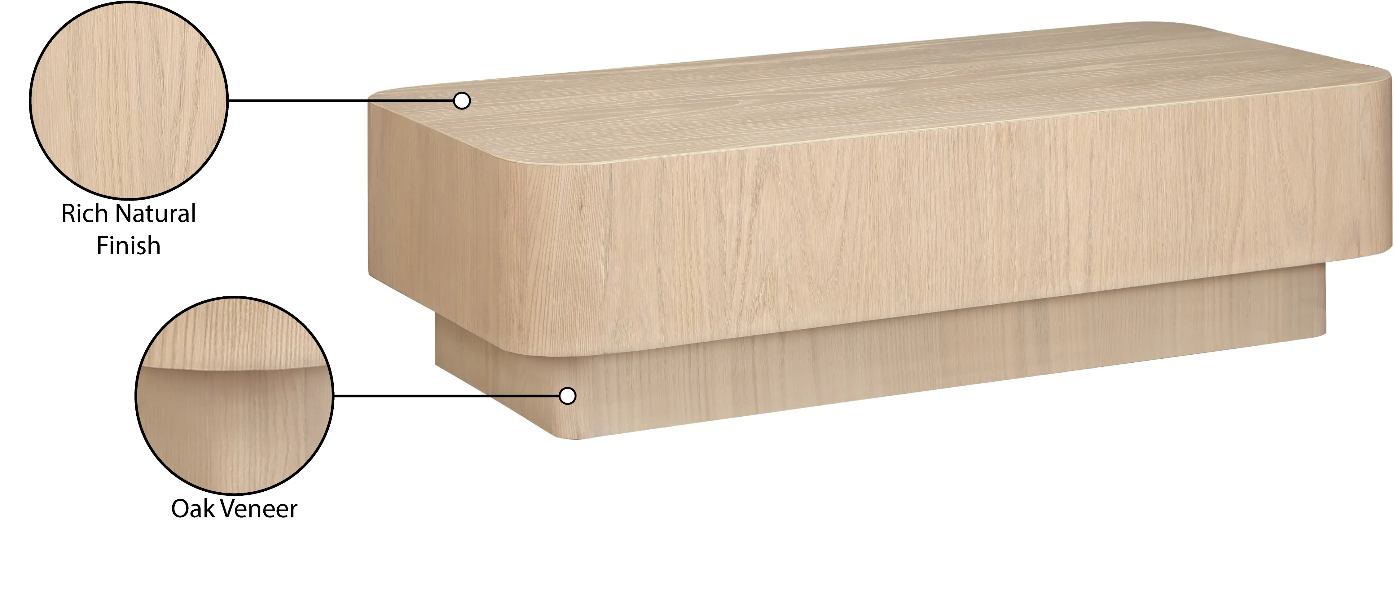 Oakmont Natural Coffee Table-6