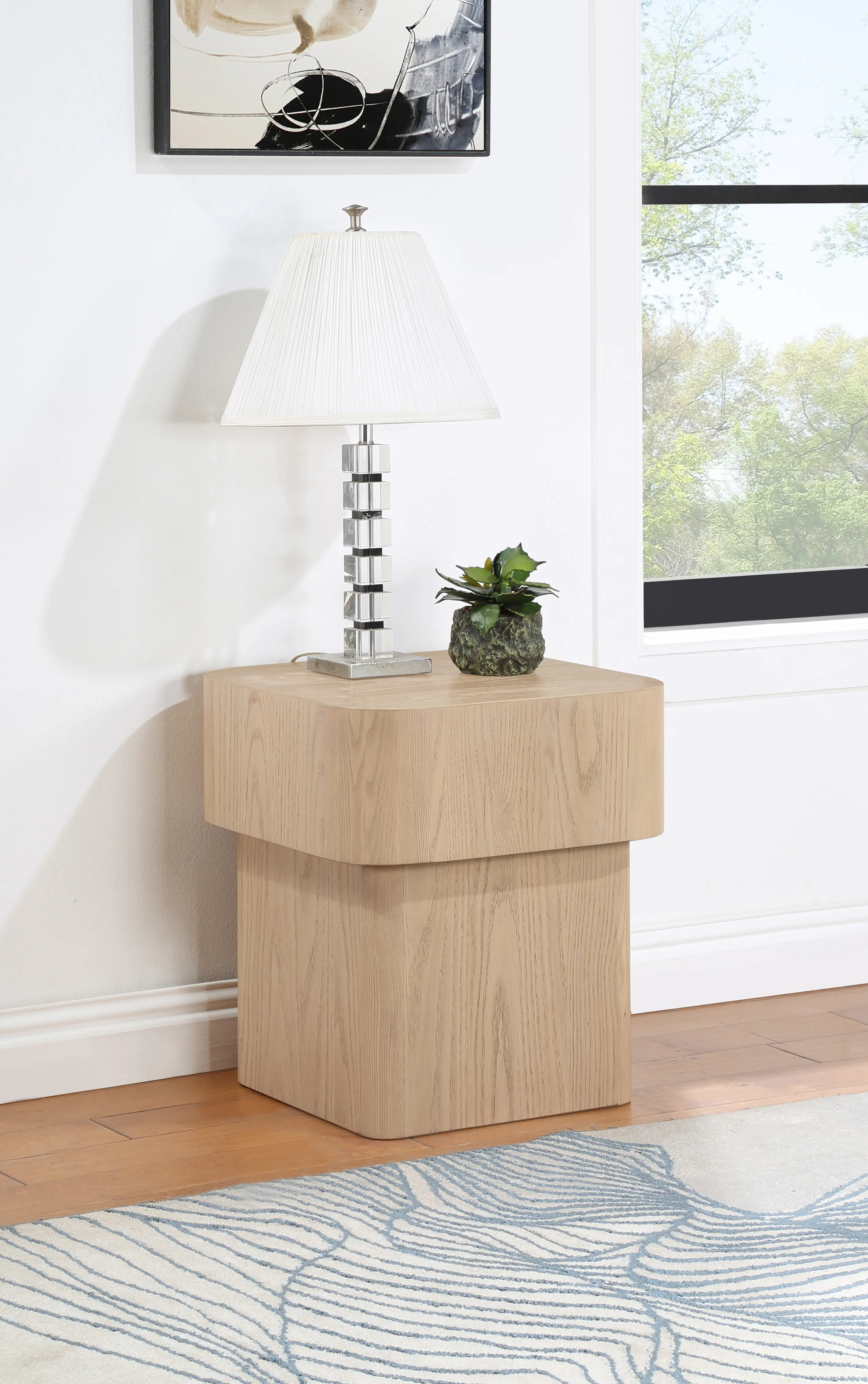 Oakmont Natural End Table-2