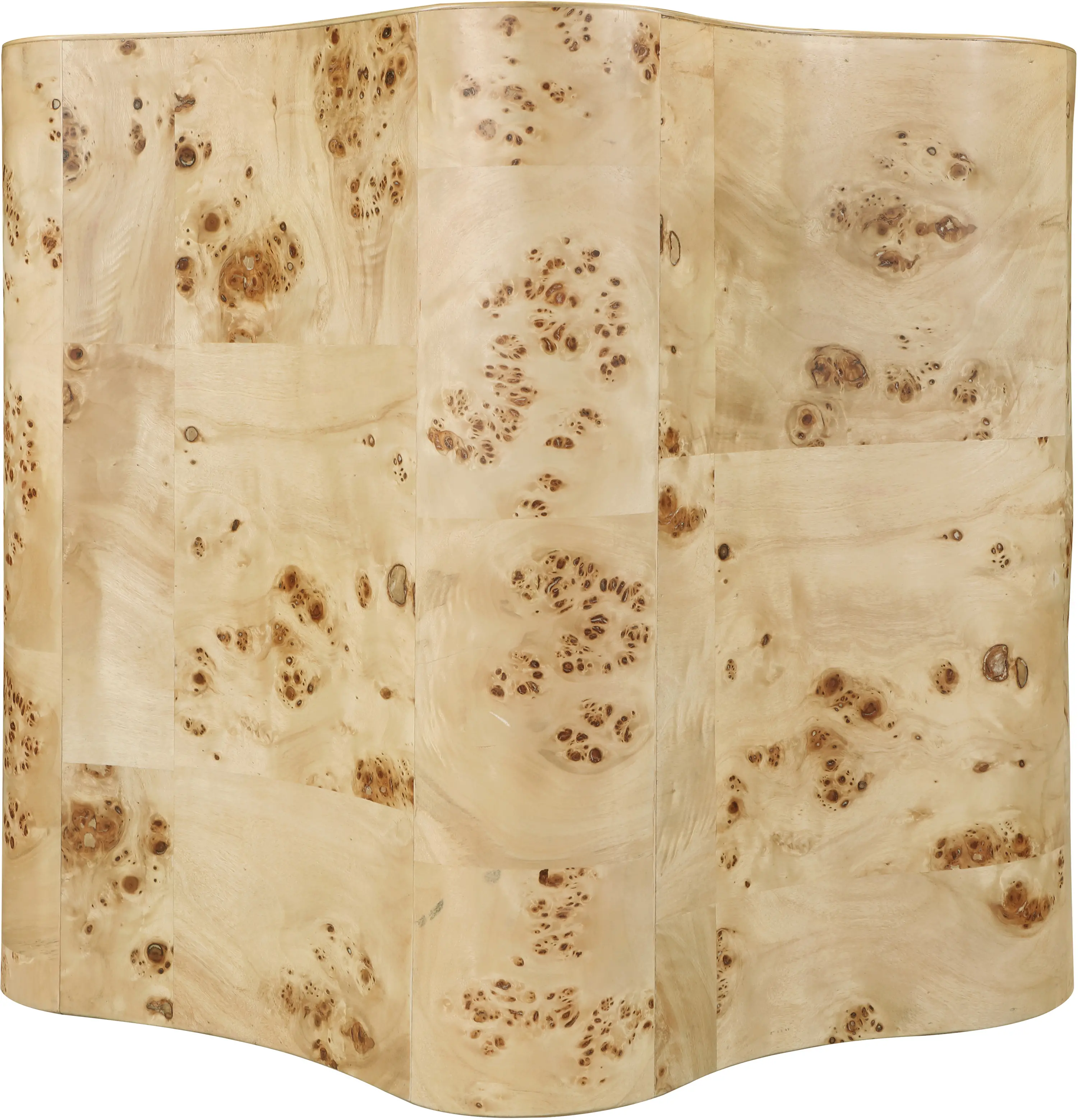 Zaire Burl Side Table-3
