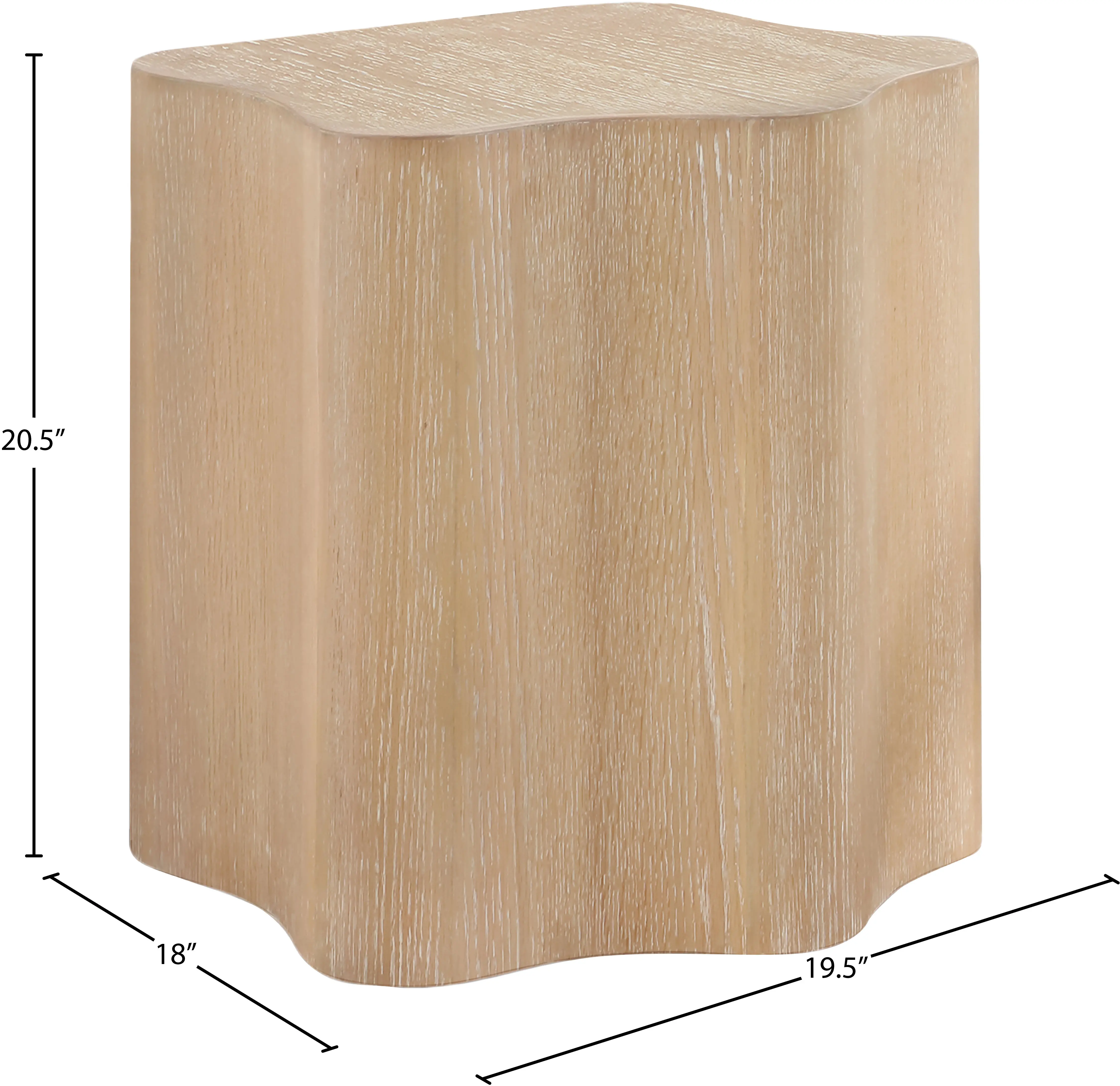 Zaire Natural Side Table-8