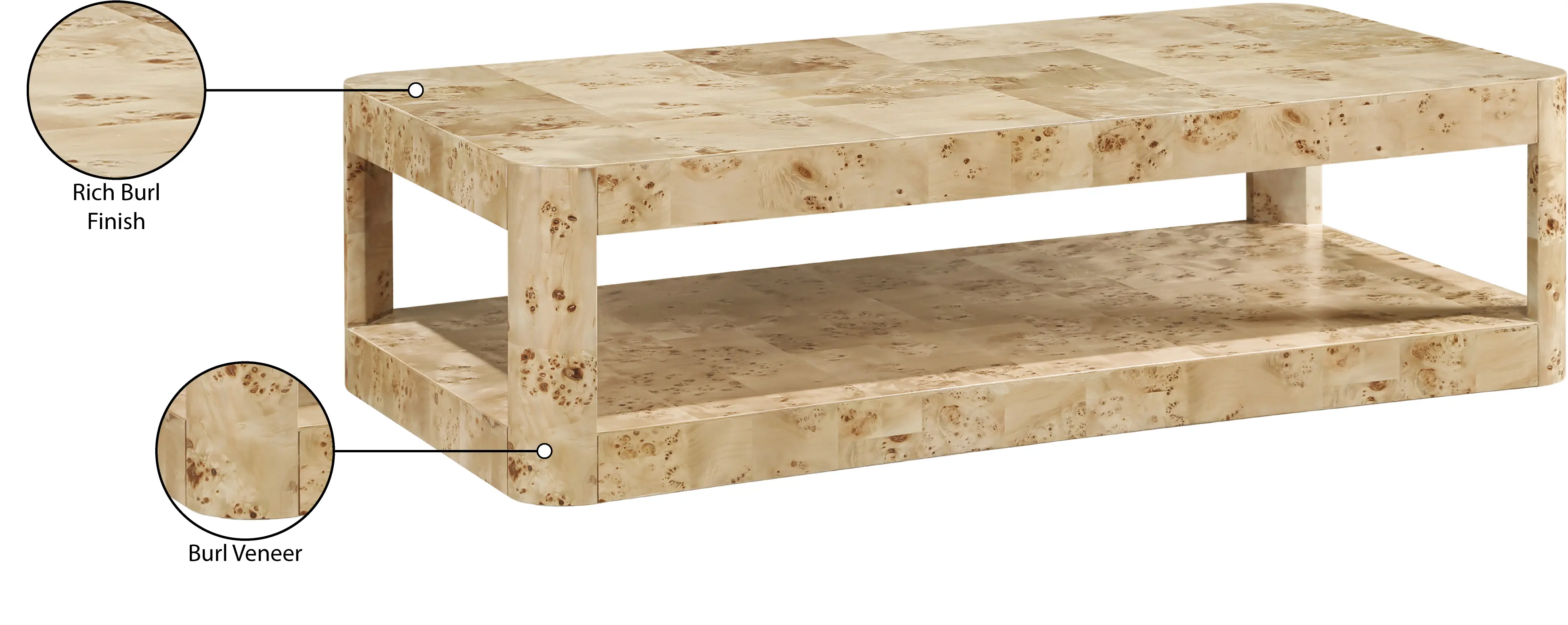 Reeves Burl Coffee Table-6