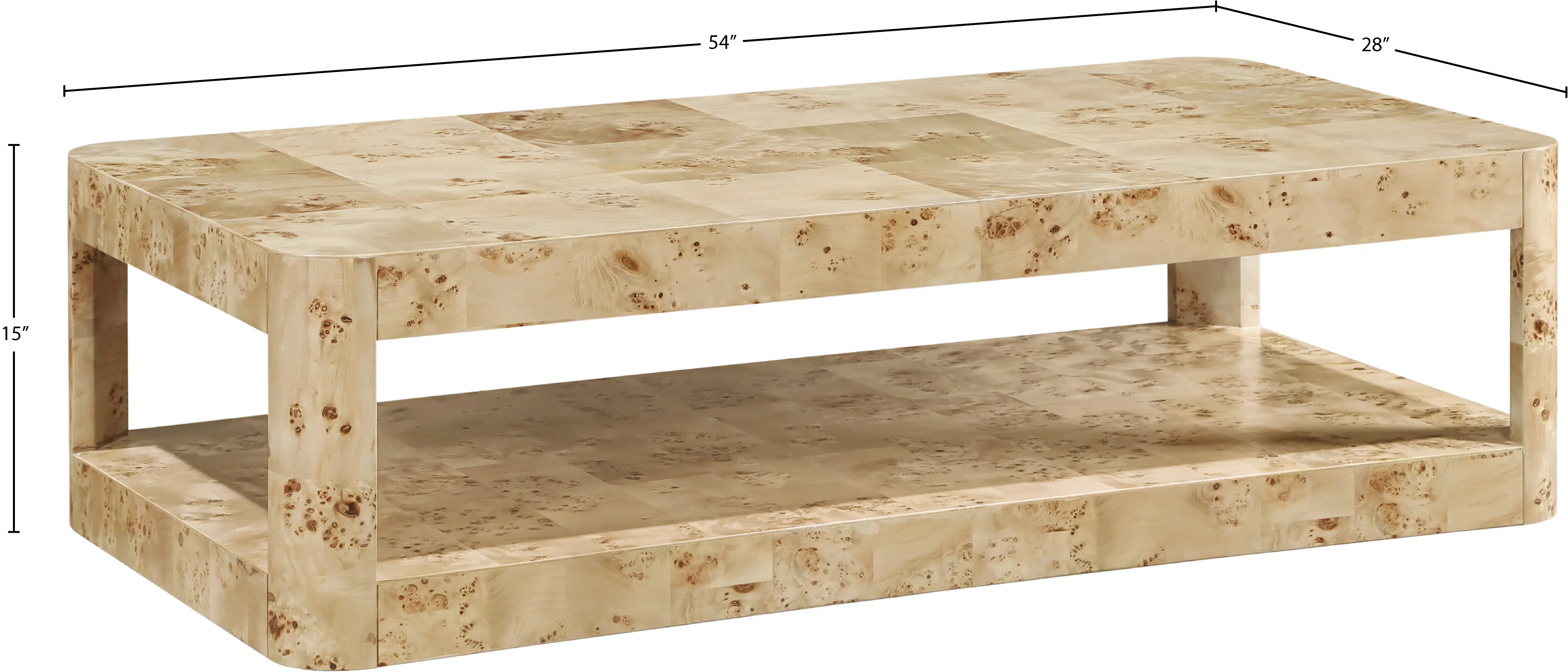 Reeves Burl Coffee Table-7