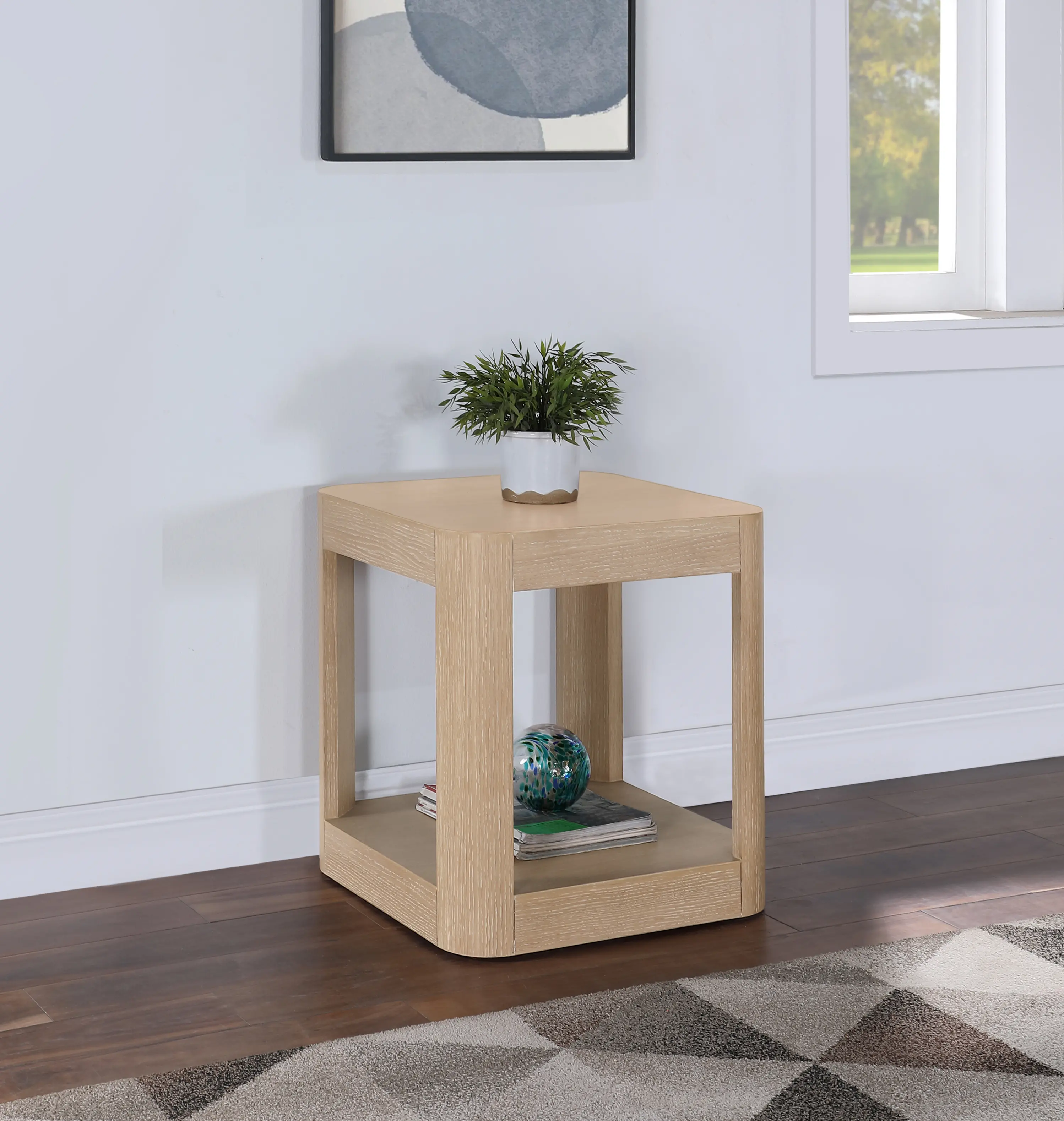 Reeves Natural End Table-2