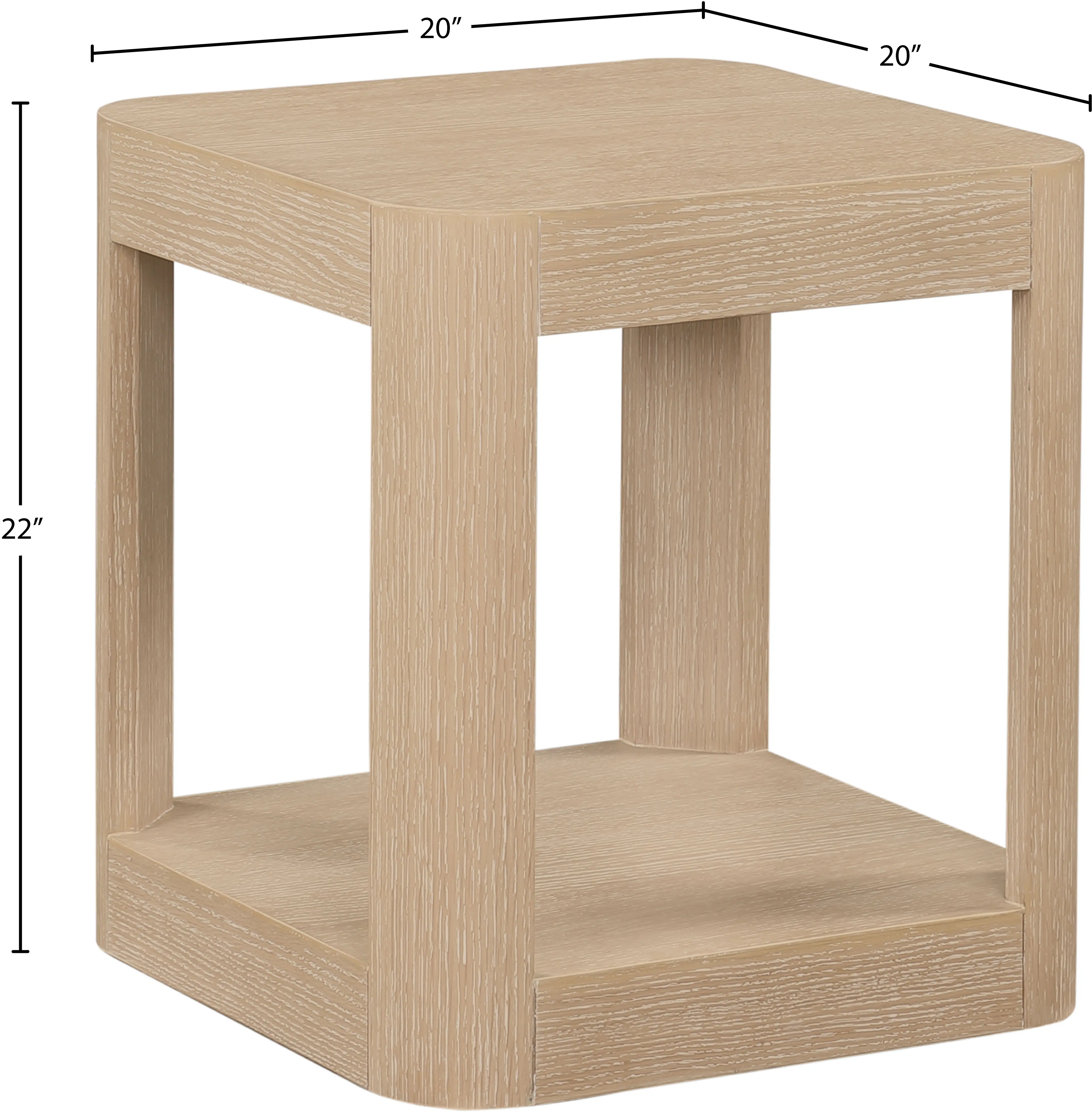 Reeves Natural End Table-7