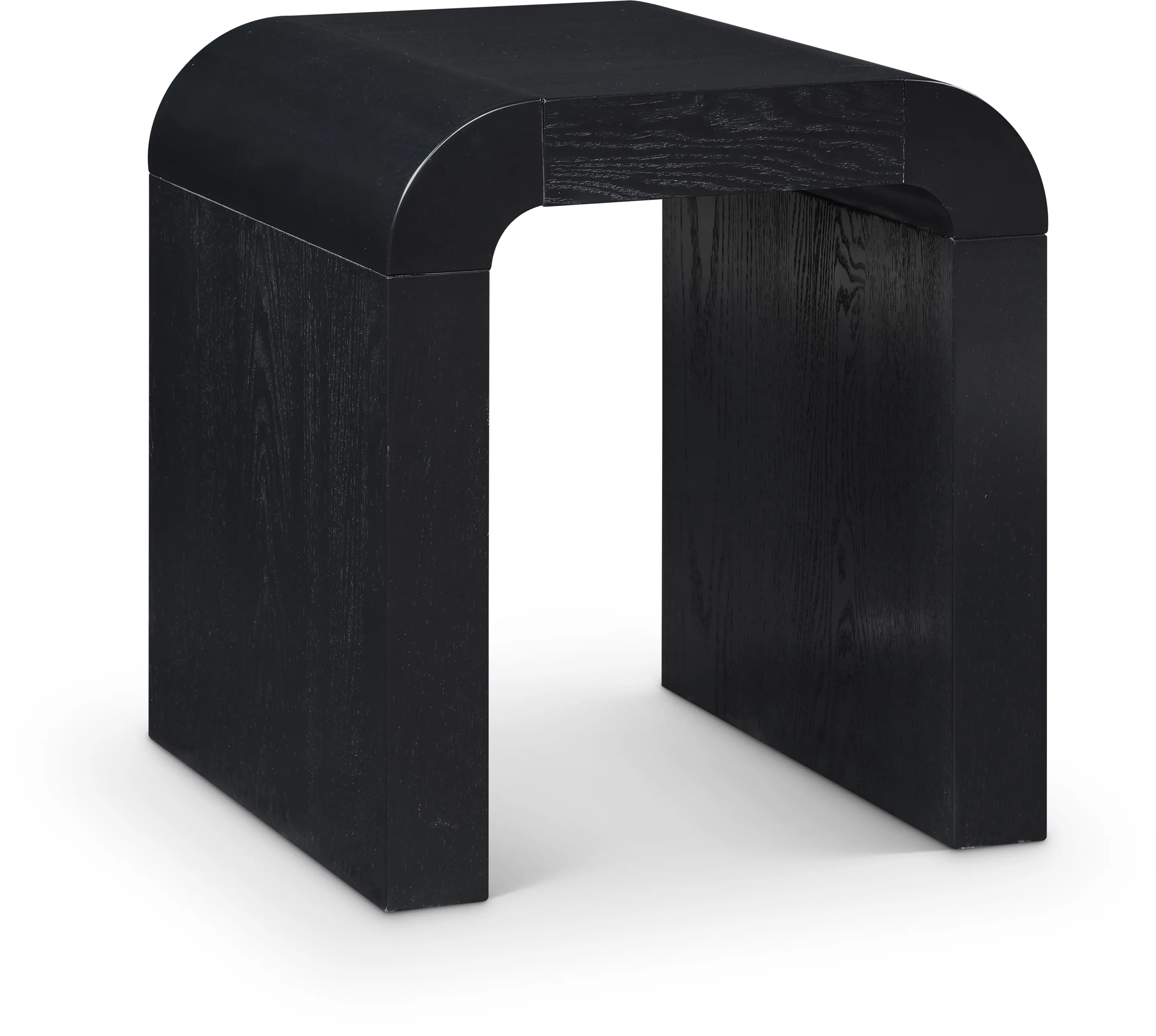 Toulon Black Oak End Table-1