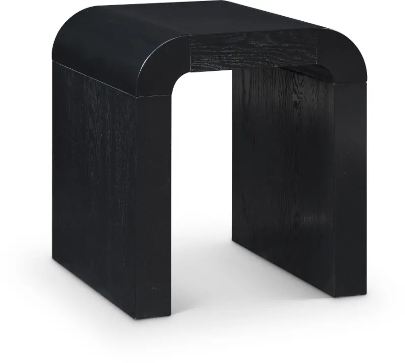 Toulon Black Oak End Table