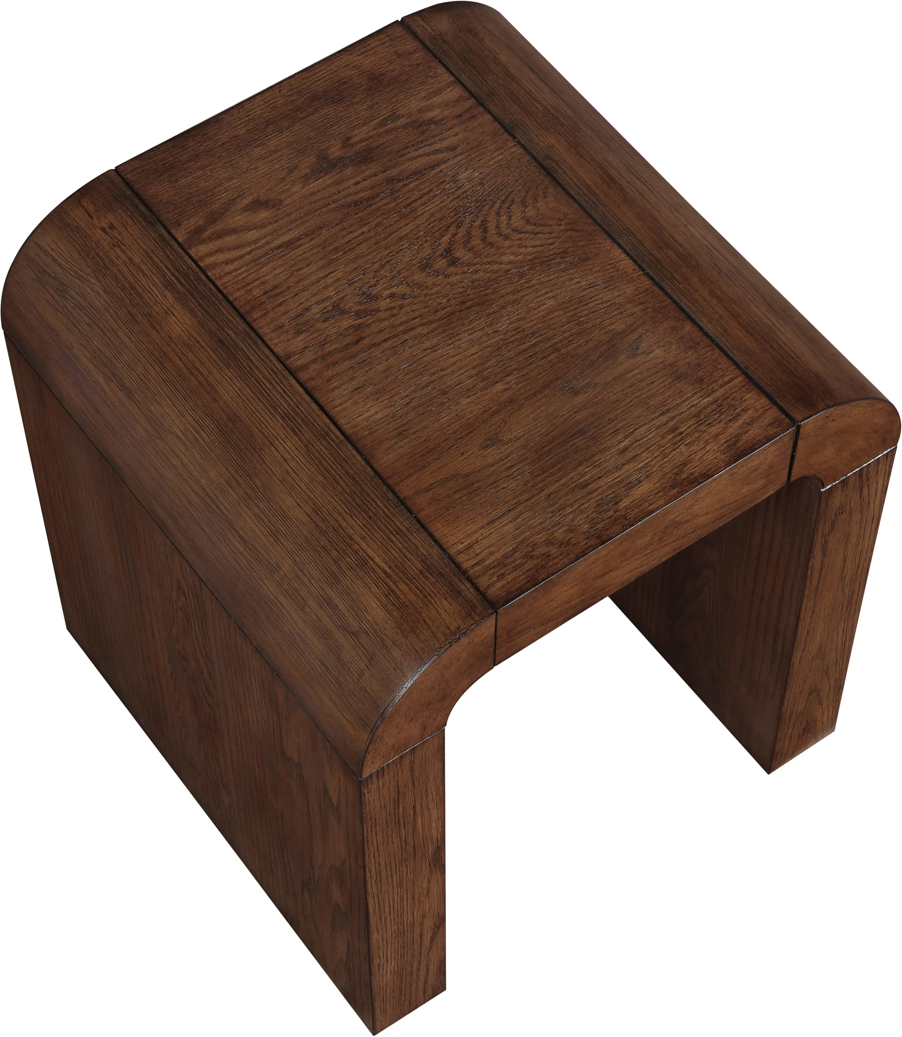 Toulon Brown Oak End Table-5