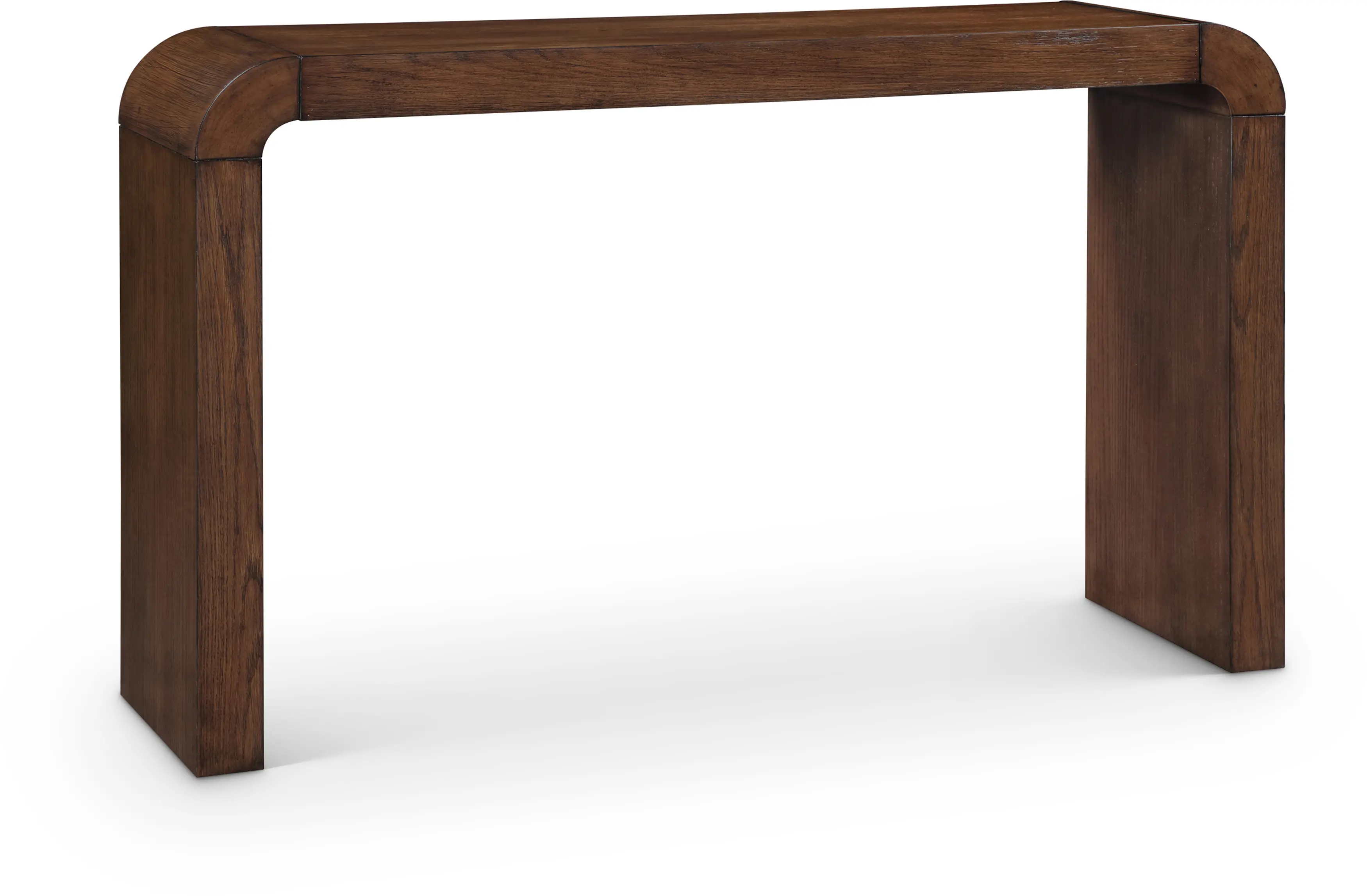 Toulon Brown Oak Console Table-1