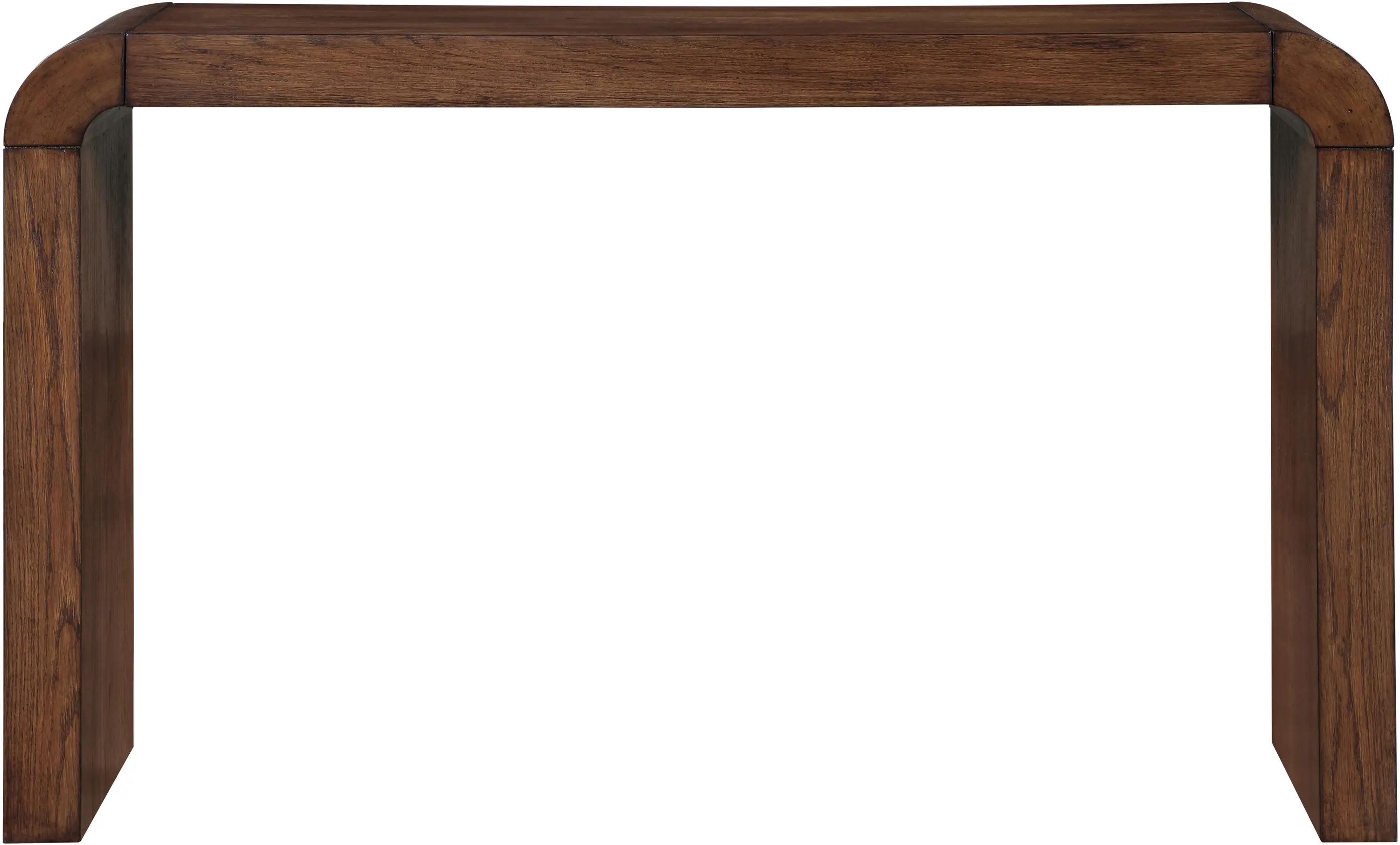 Toulon Brown Oak Console Table-3