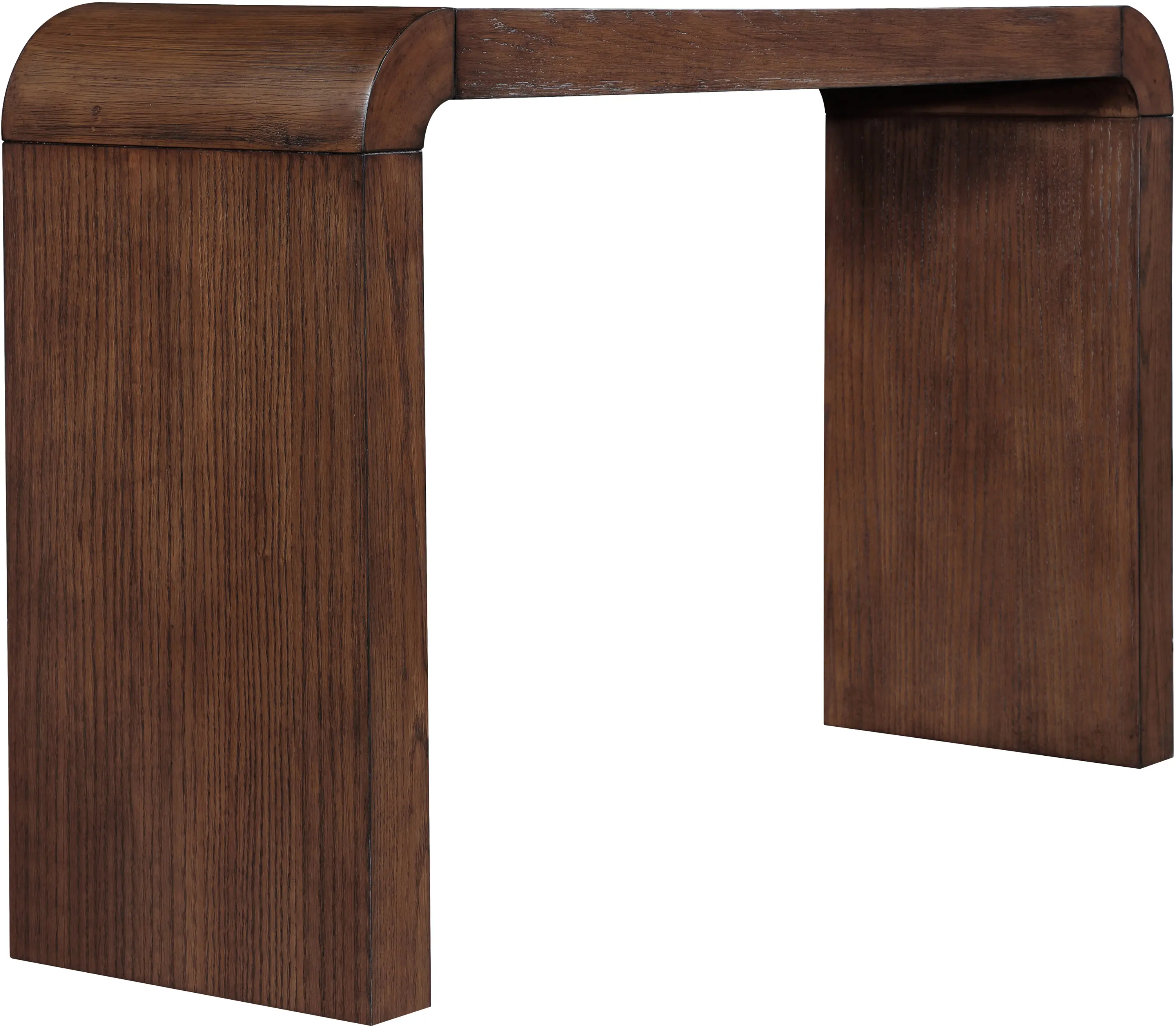 Toulon Brown Oak Console Table-4