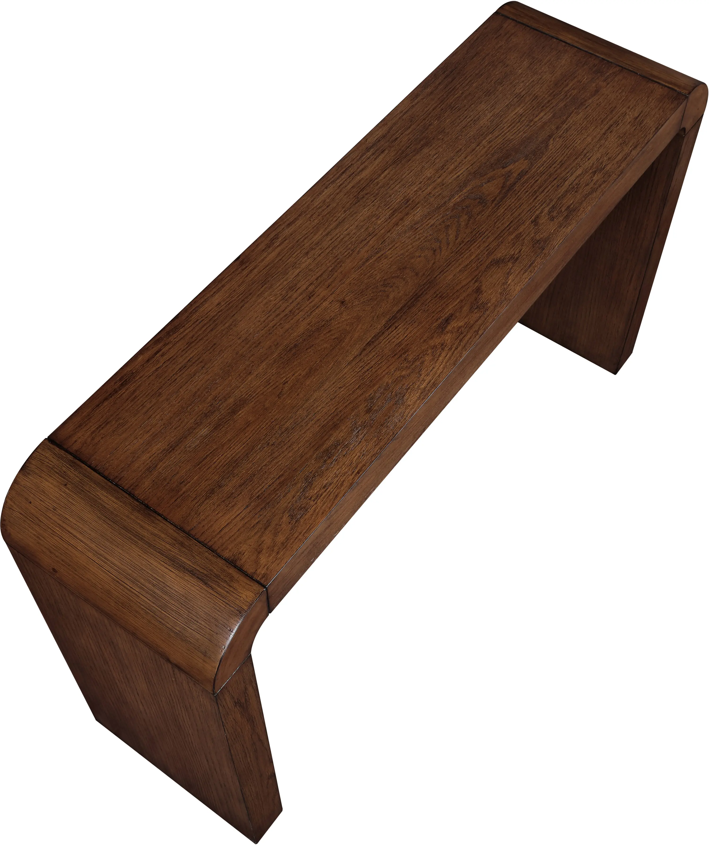 Toulon Brown Oak Console Table-5