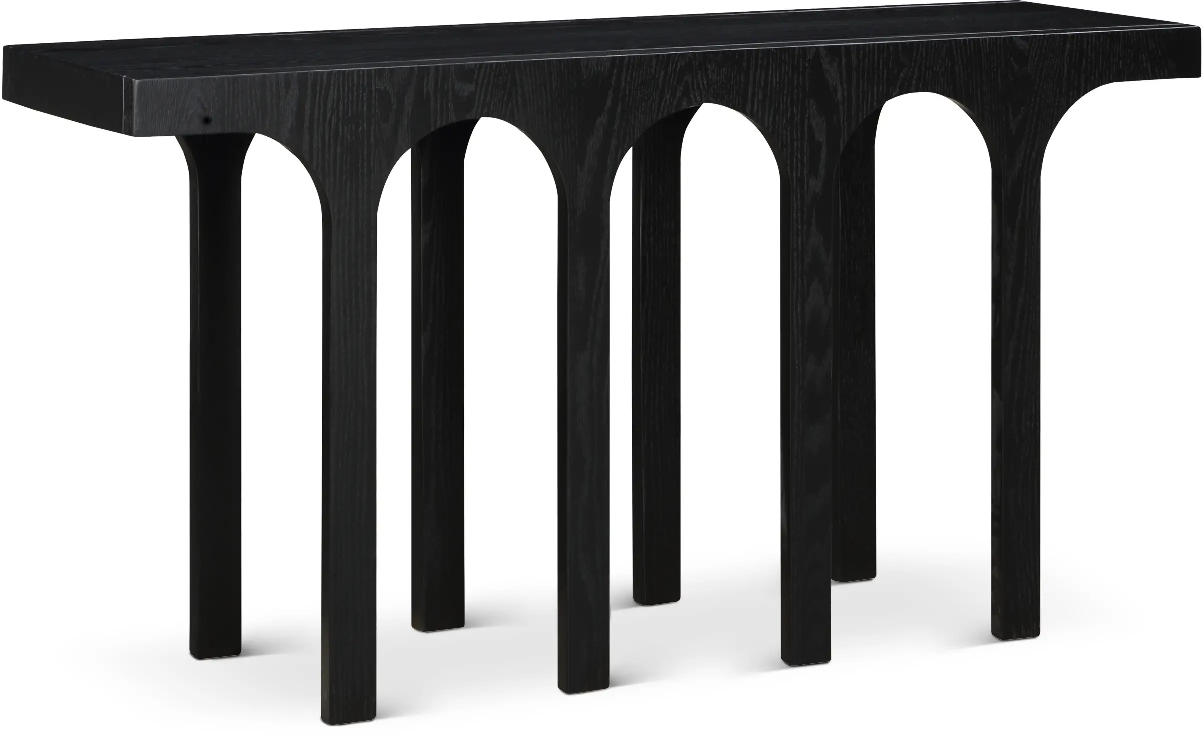 Westfield Black Wood Console Table-1