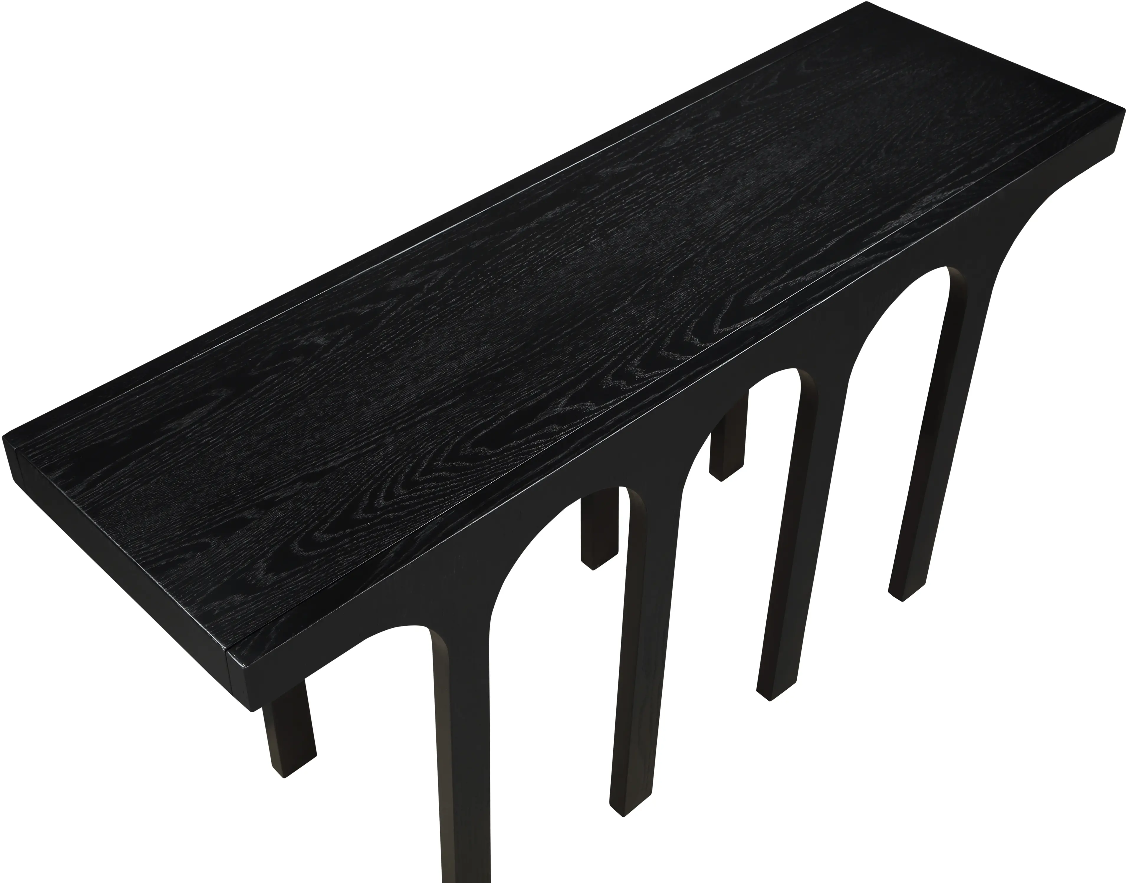 Westfield Black Wood Console Table-5