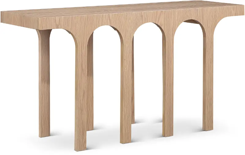 Westfield Natural Wood Console Table