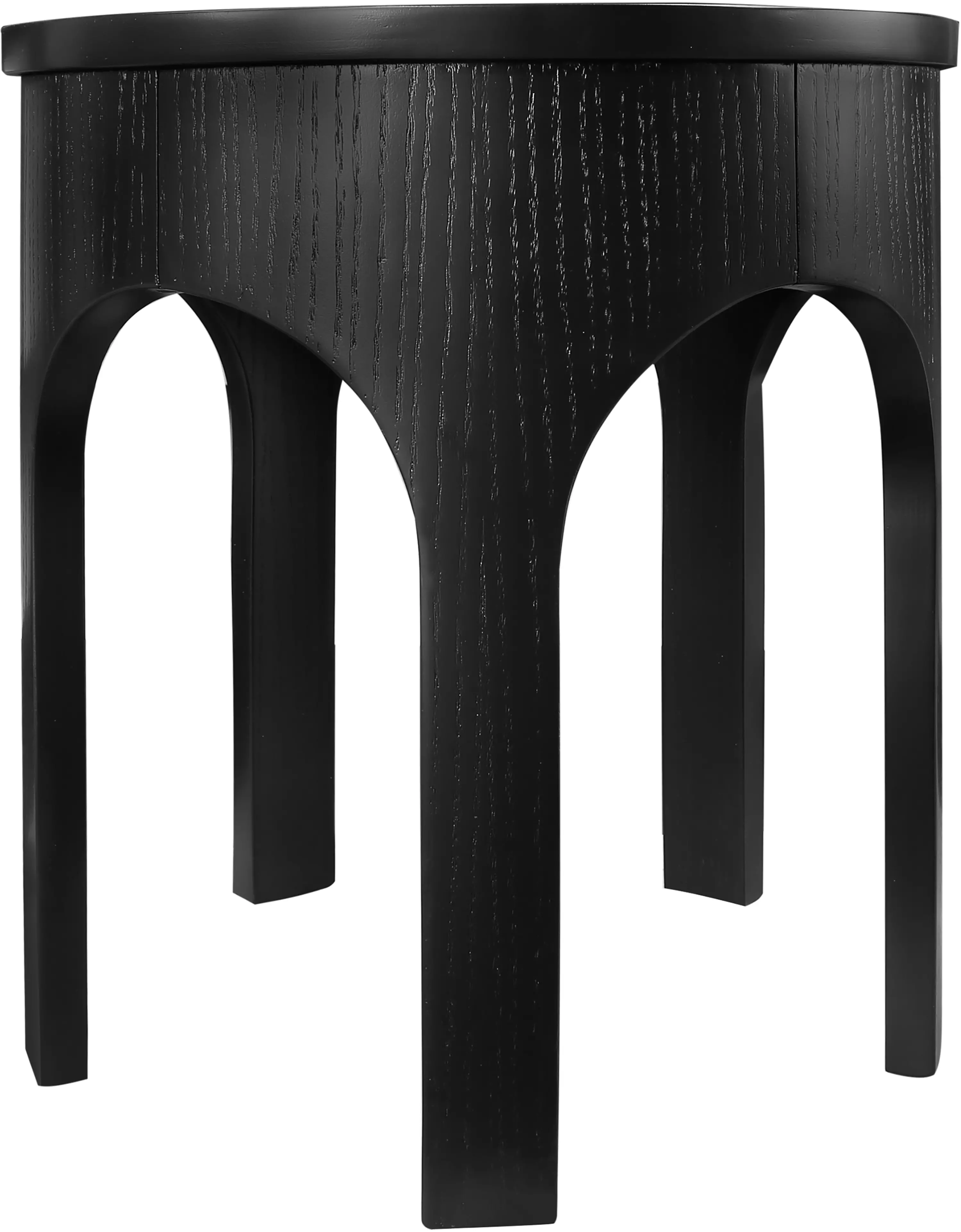 Westfield Black Wood End Table-3