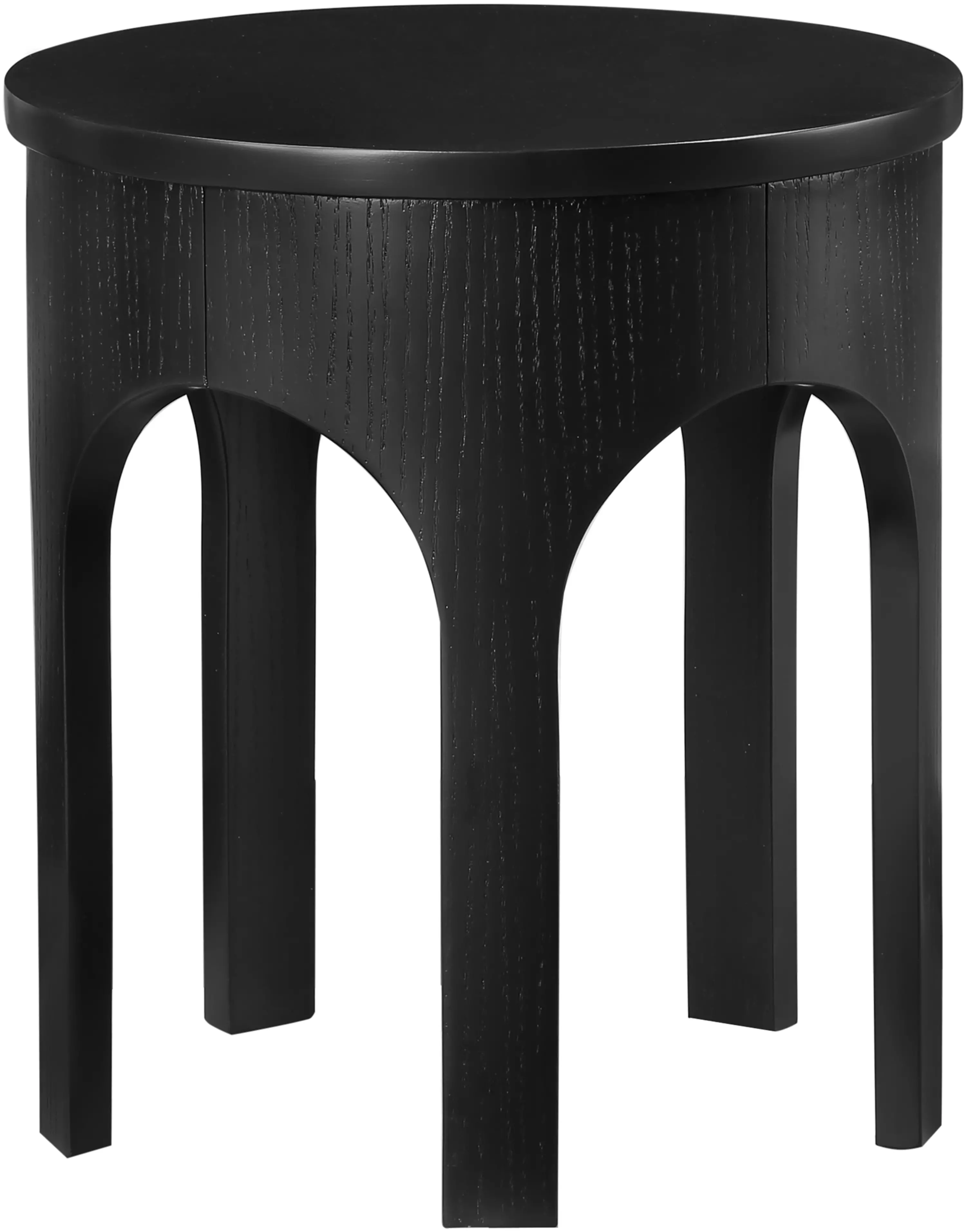 Westfield Black Wood End Table-4