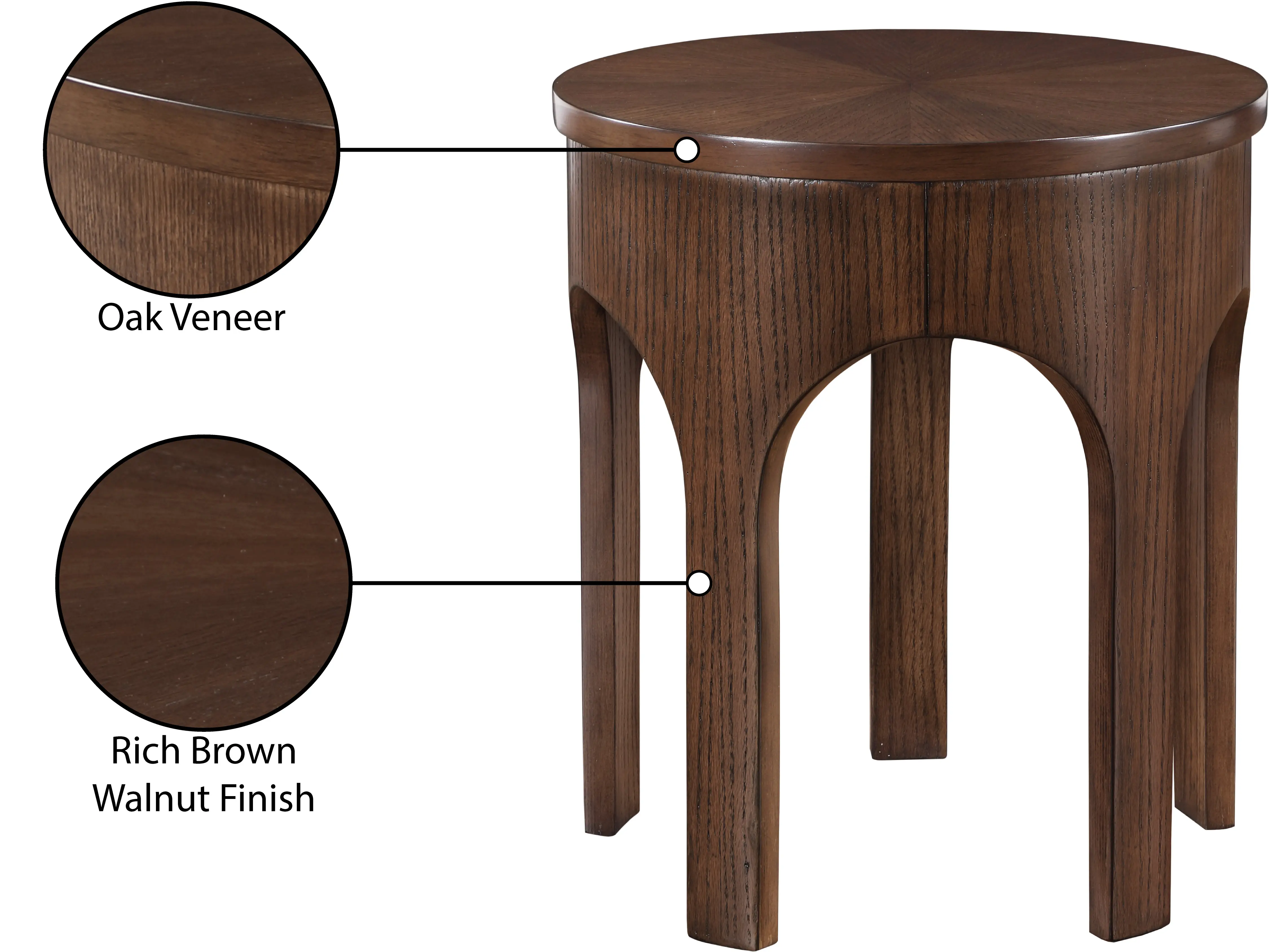 Westfield Brown Wood End Table-6