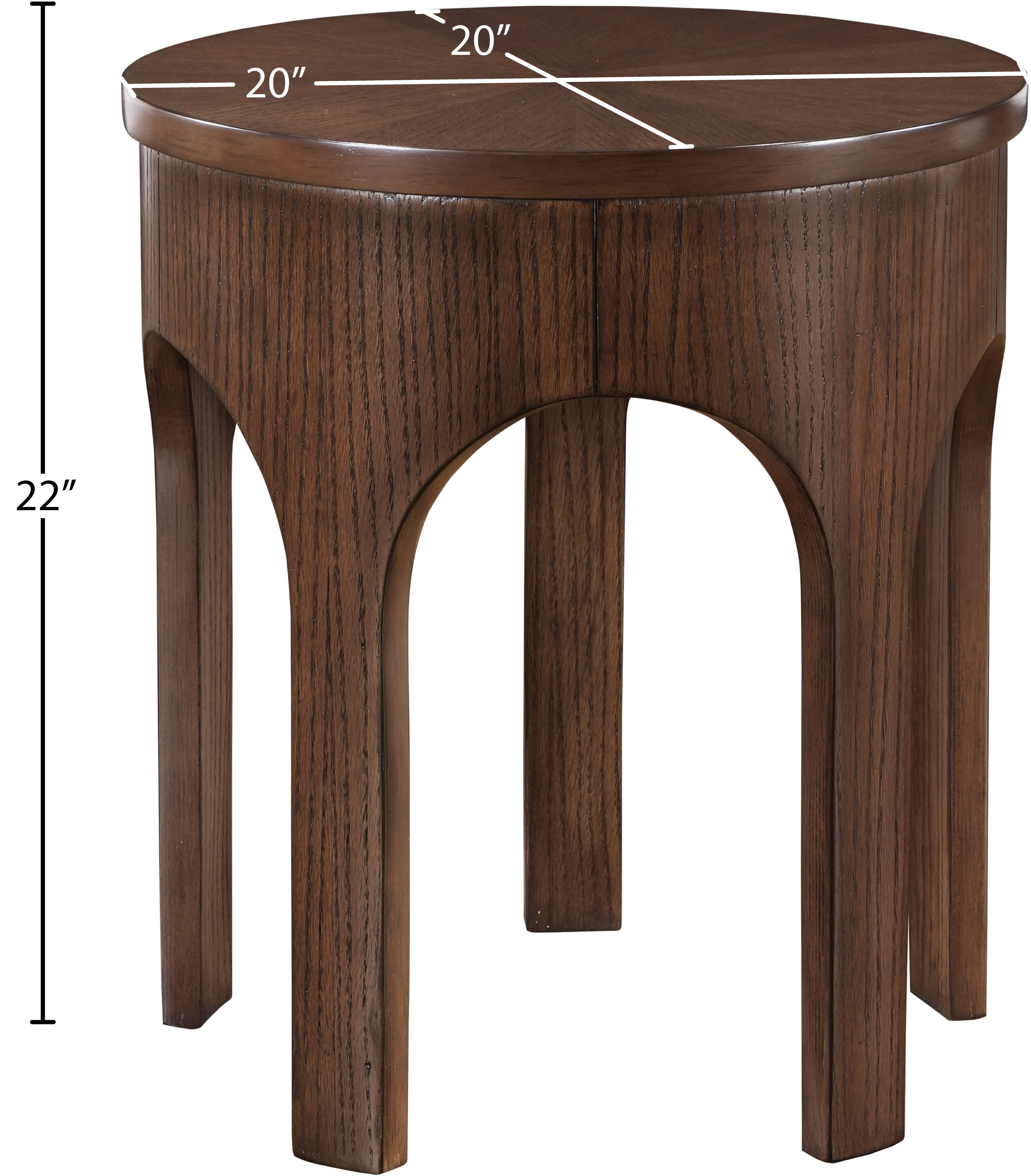 Westfield Brown Wood End Table-7