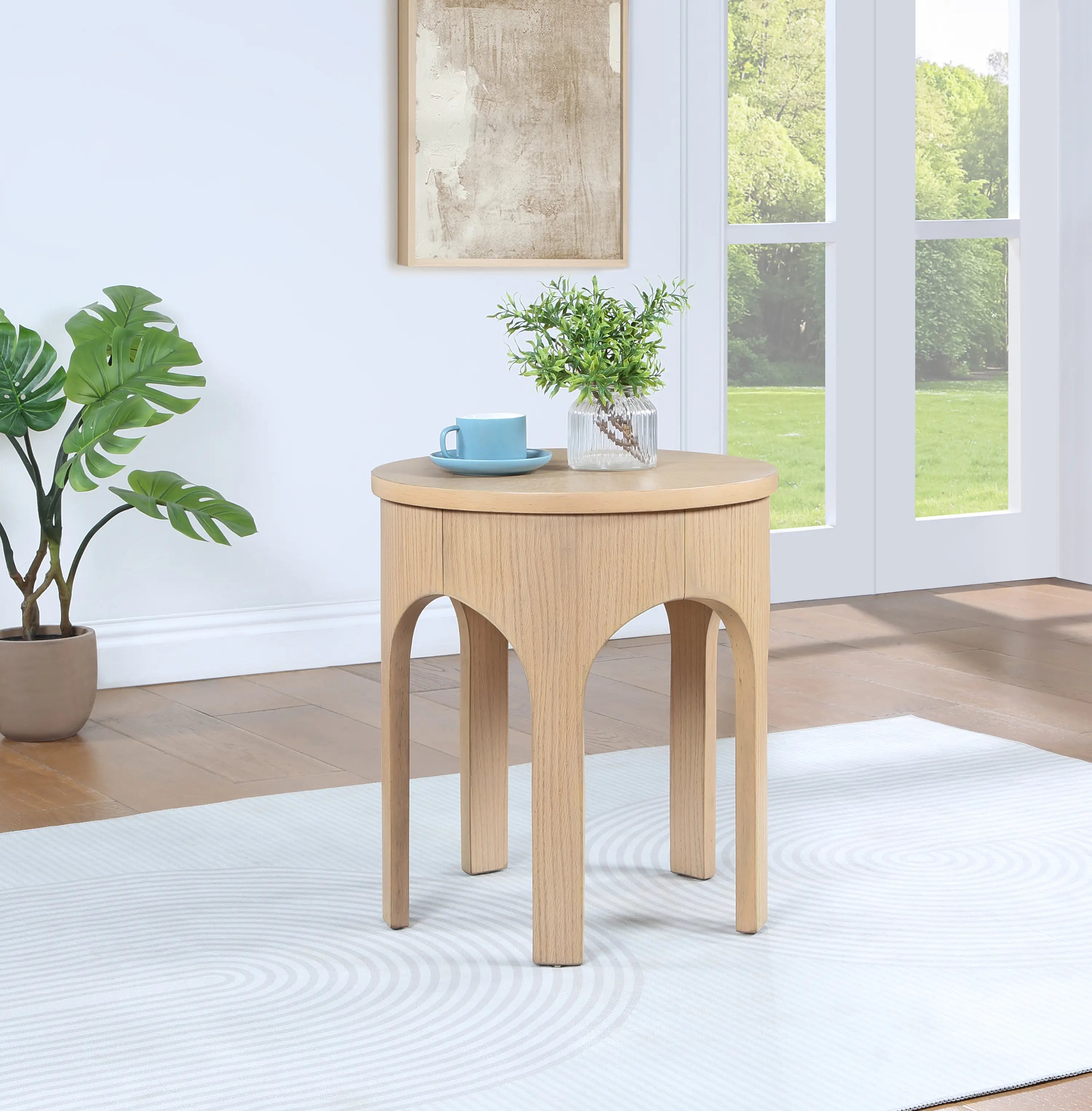 Westfield Natural Wood End Table-2