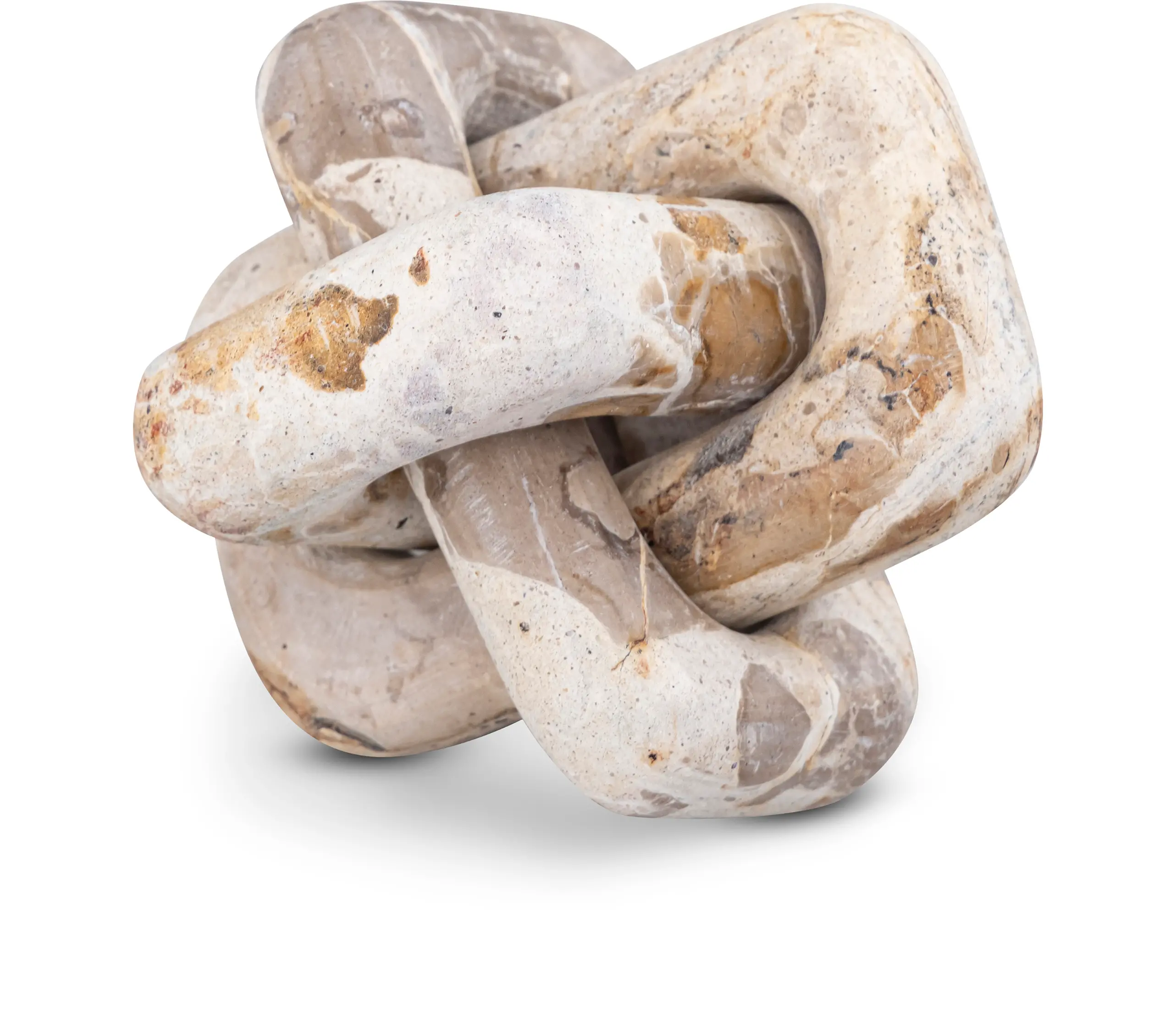 ACC110-BEIGE Bond Beige Marble Decorative Knot-1