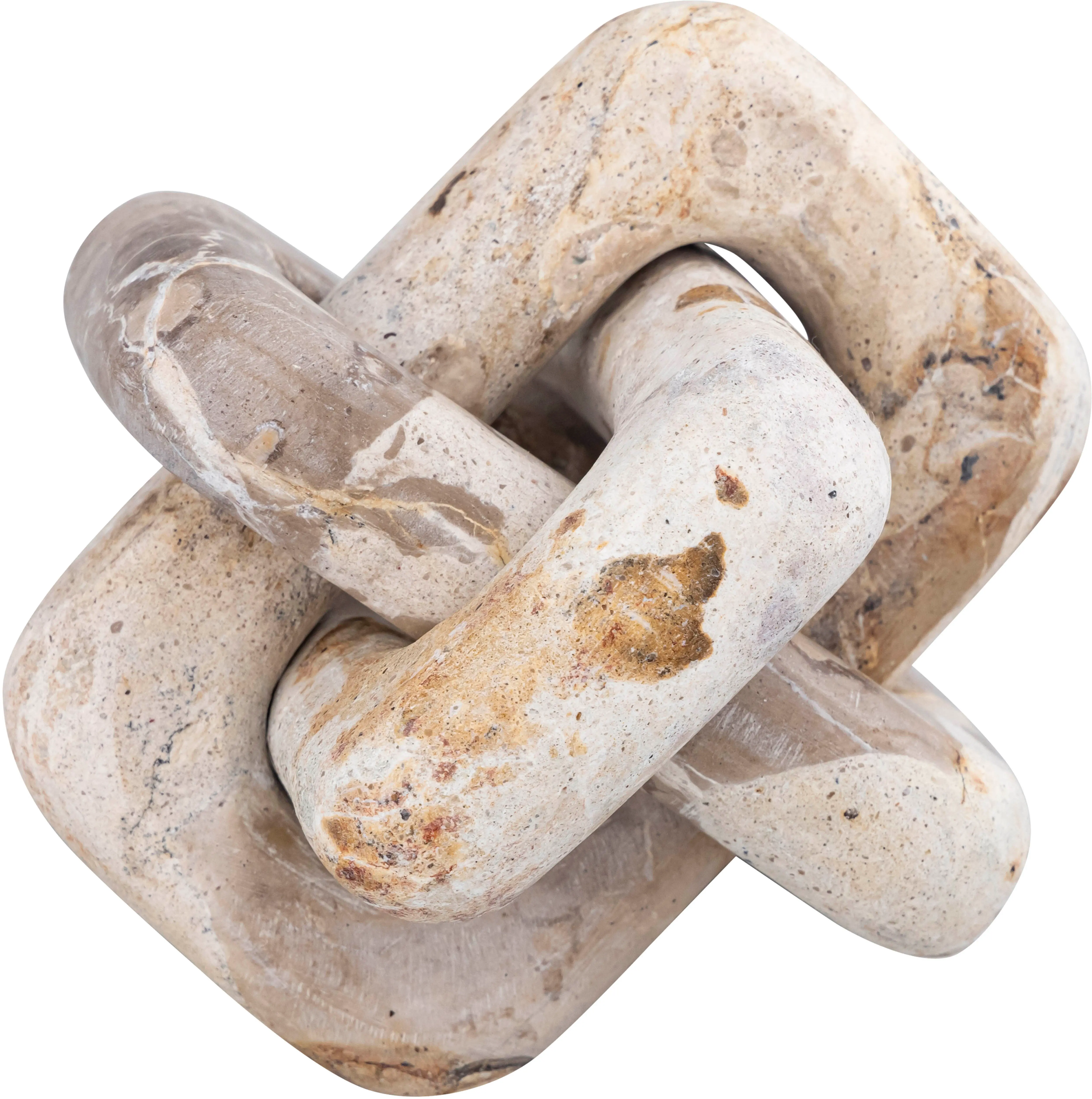 ACC110-BEIGE Bond Beige Marble Decorative Knot-3