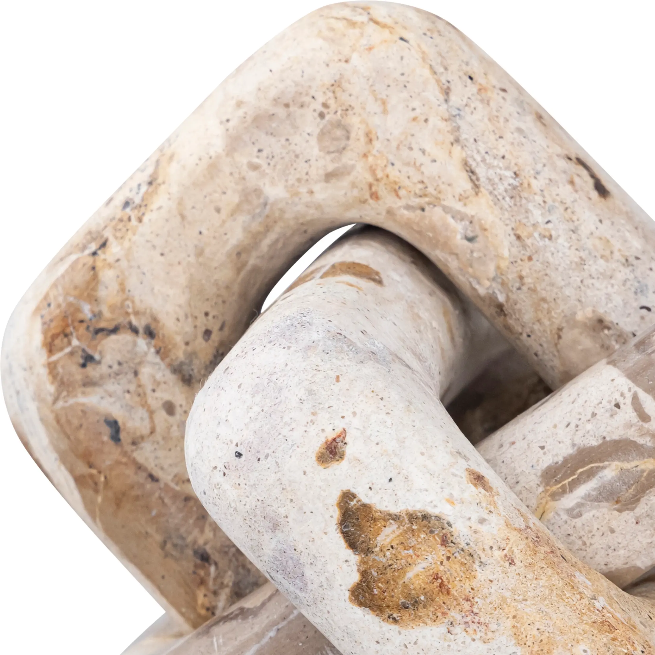 ACC110-BEIGE Bond Beige Marble Decorative Knot-4