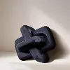 Bond Black Marble Decorative Knot