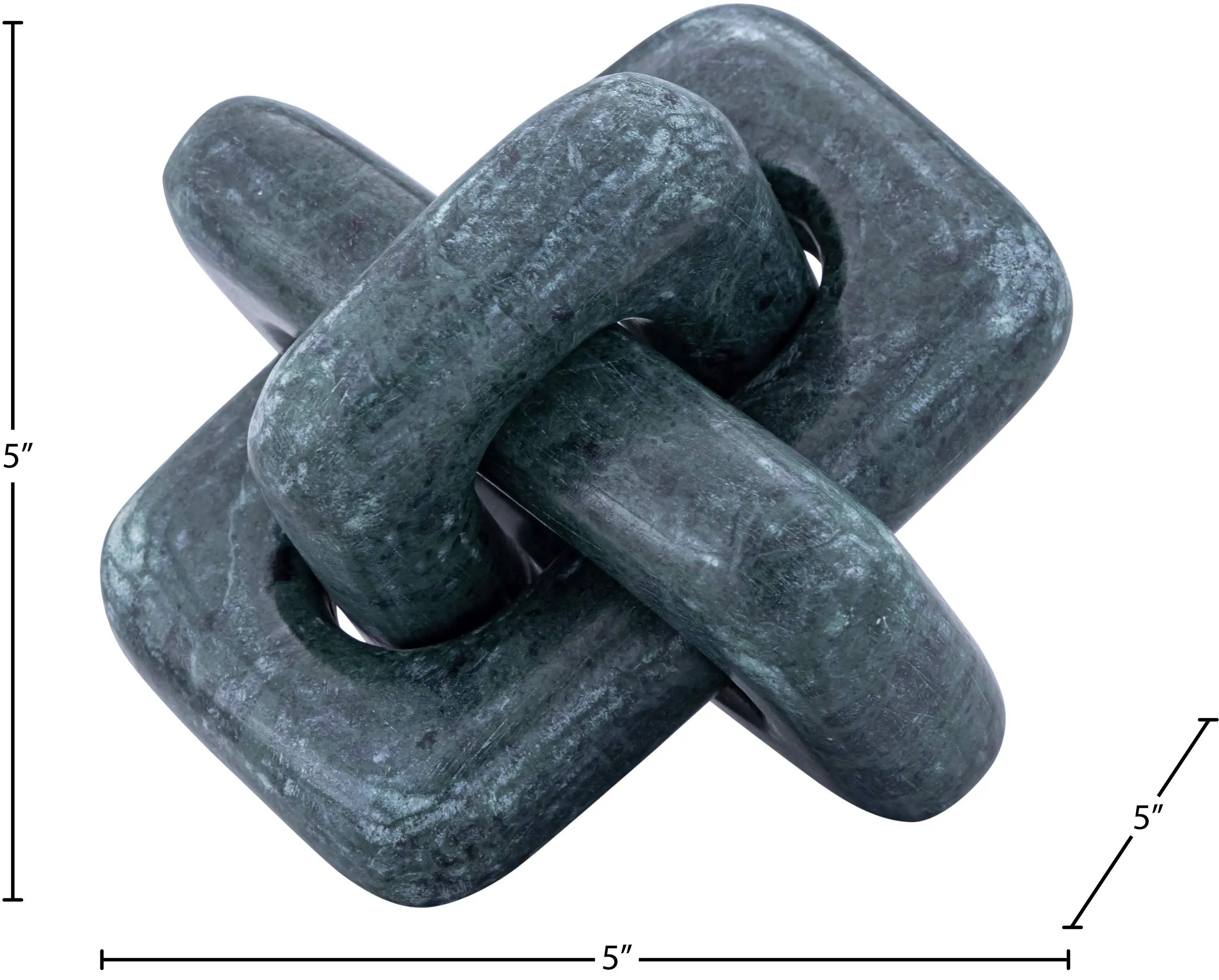 Bond Green Marble Decorative Knot-6