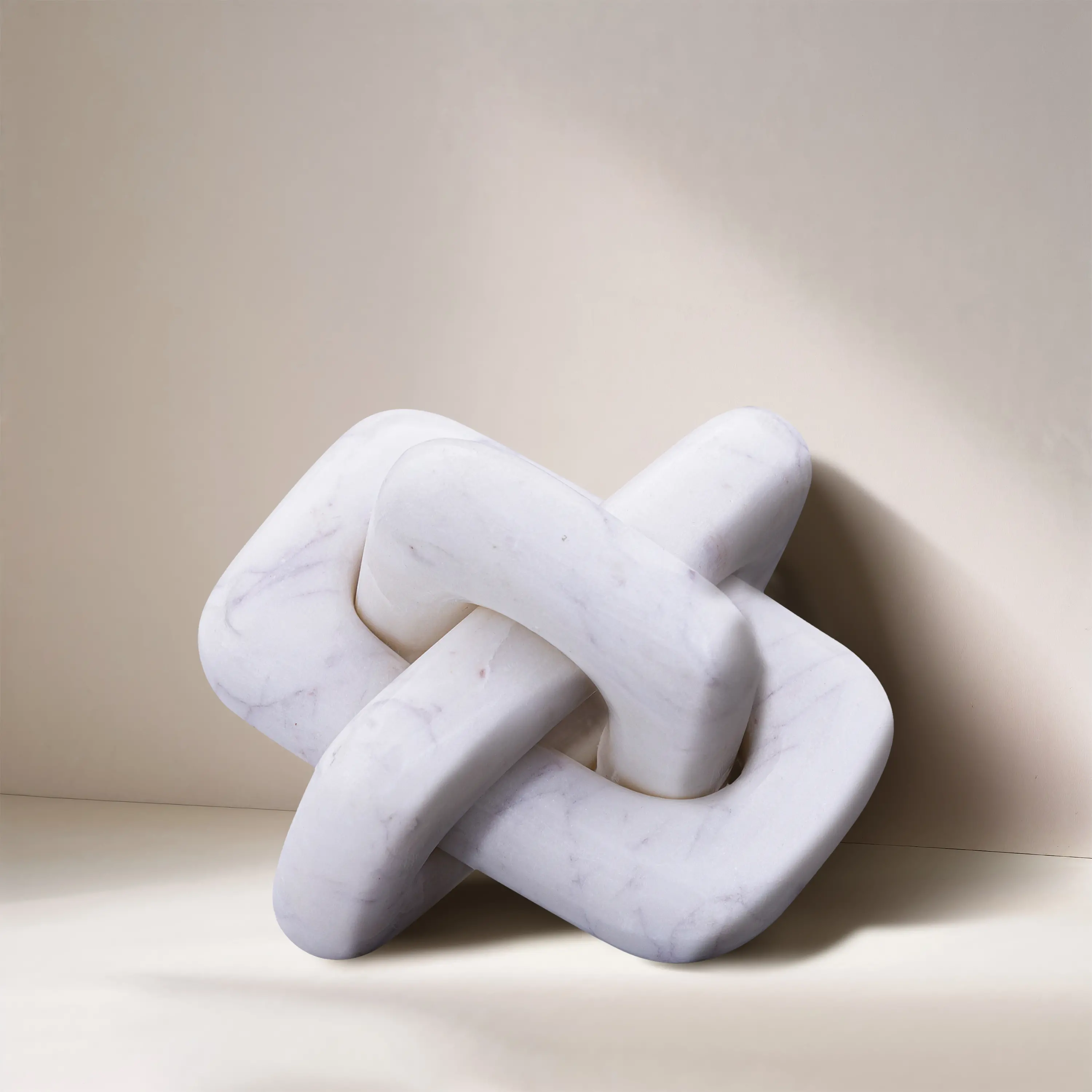 Bond White Marble Decorative Knot-2