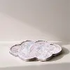Rimini Brown Clover Shaped Marble Tray