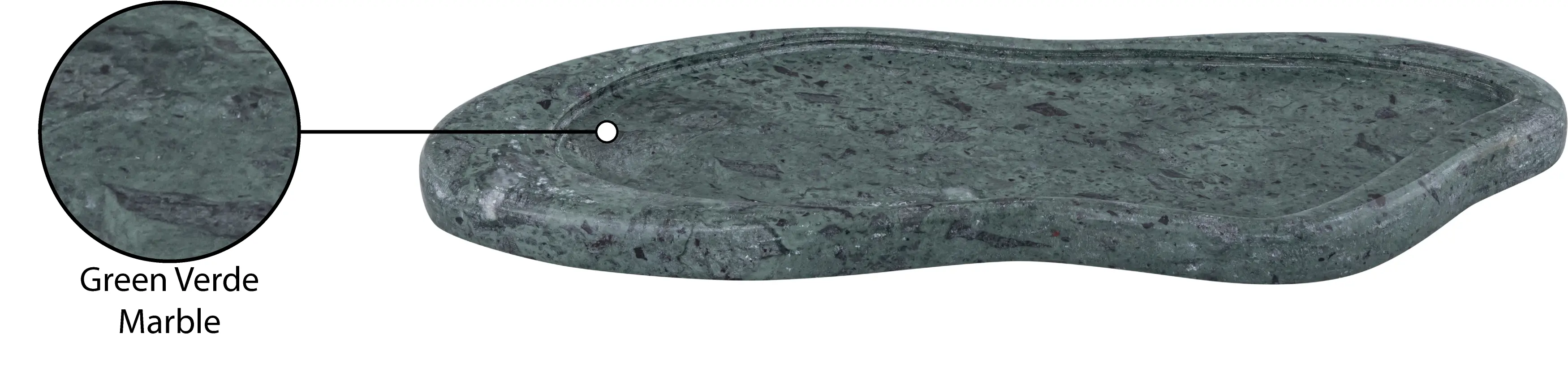 Arezzo Green Marble Tray-5