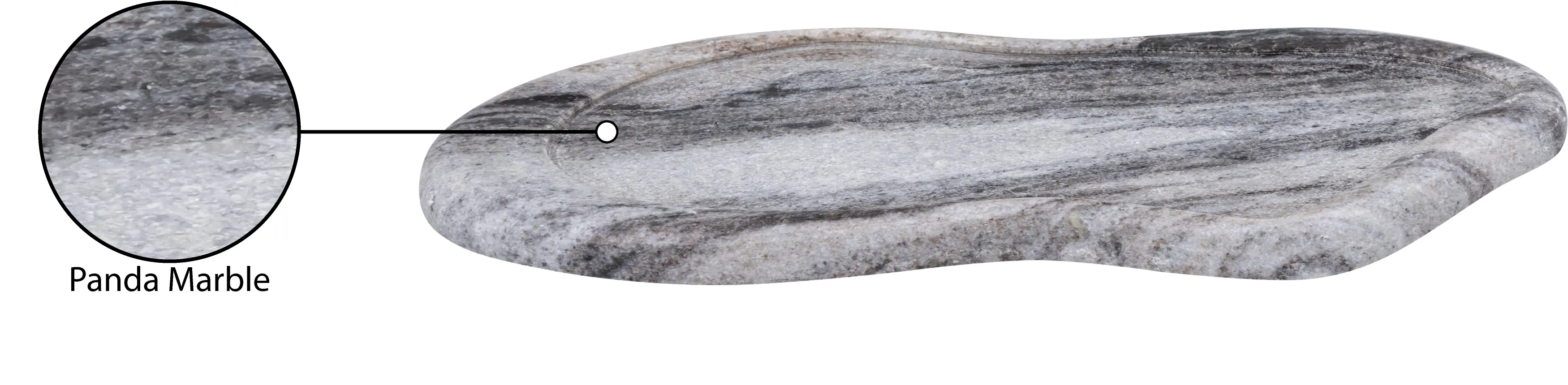 Arezzo Panda Marble Tray-4