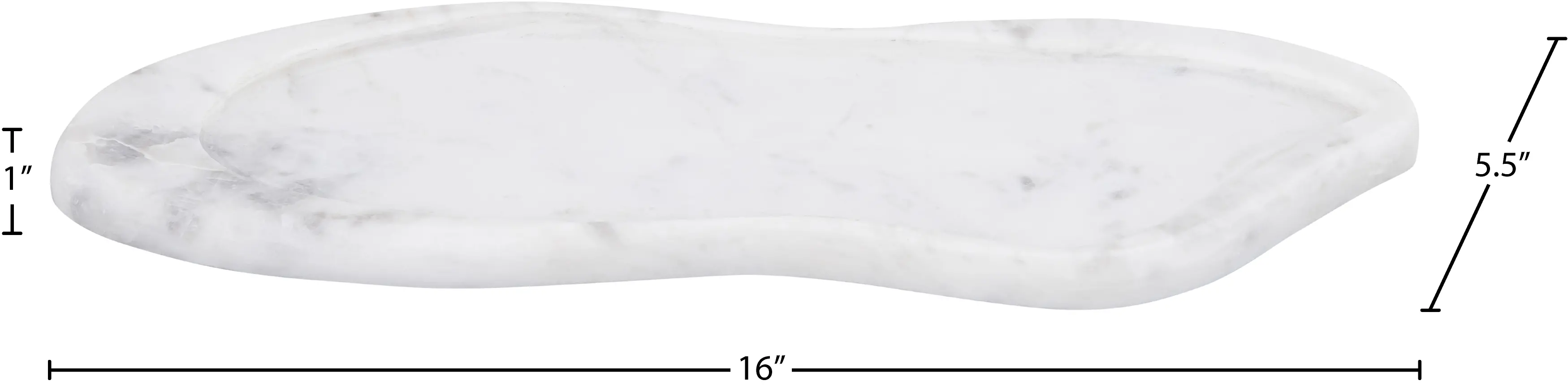 Arezzo White Marble Tray-6