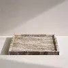 Barletta Beige Square Marble Tray