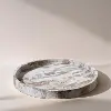 Barletta Beige Round Marble Tray
