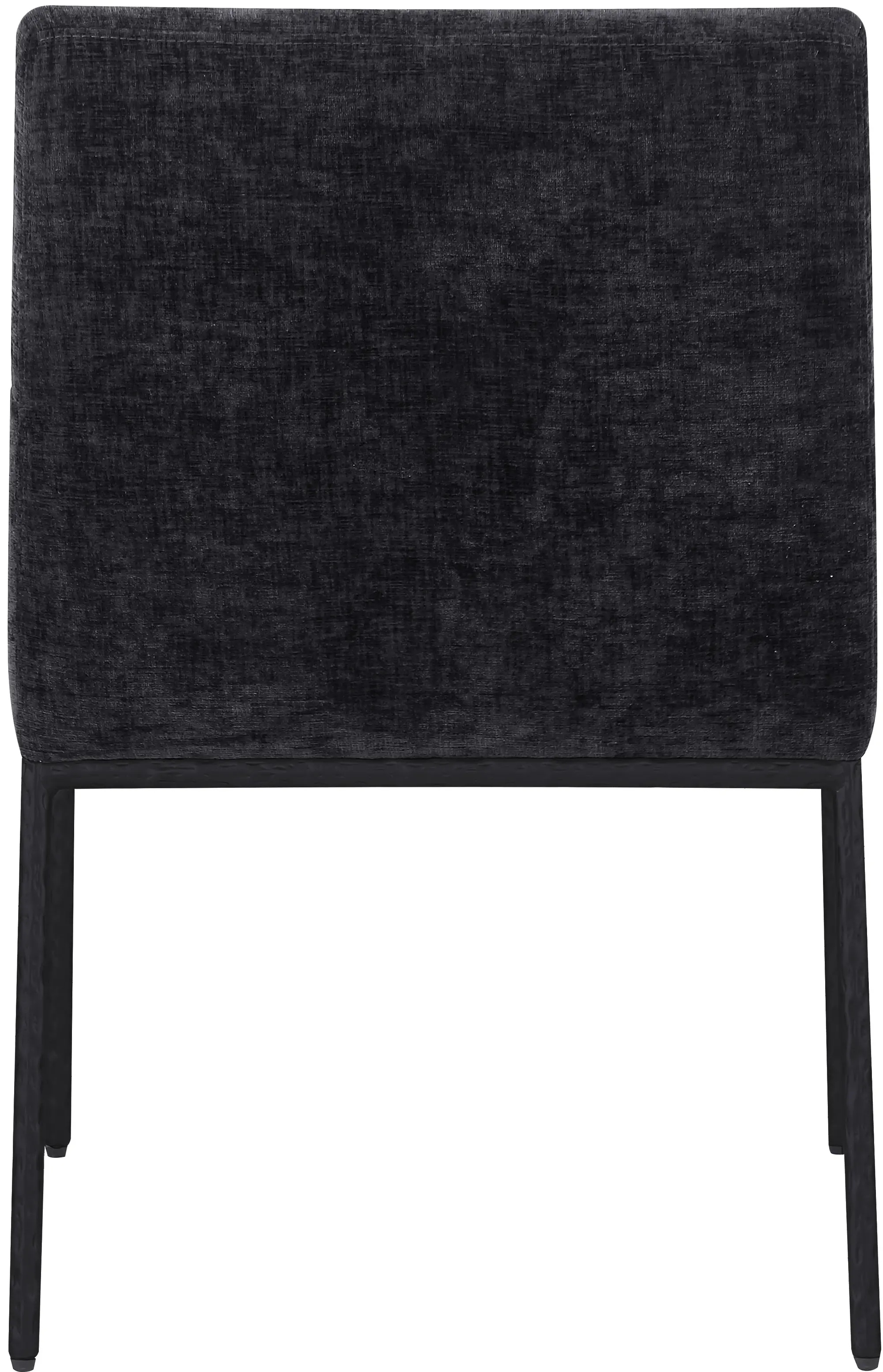Reeves Black Dining Armchair with Black Legs, Set of 2-6