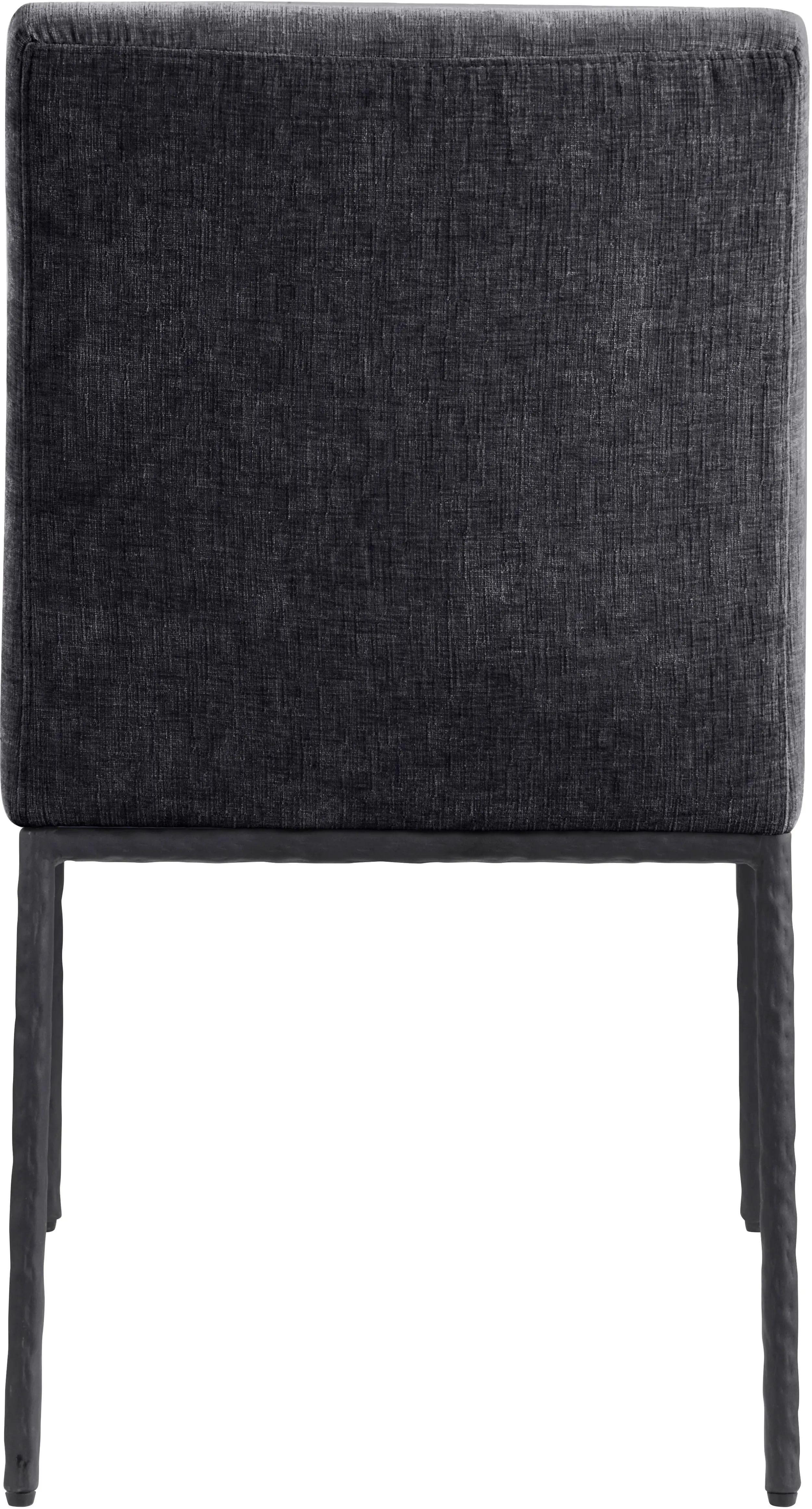 Reeves Black Dining Side Chair with Black Legs, Set of 2-6