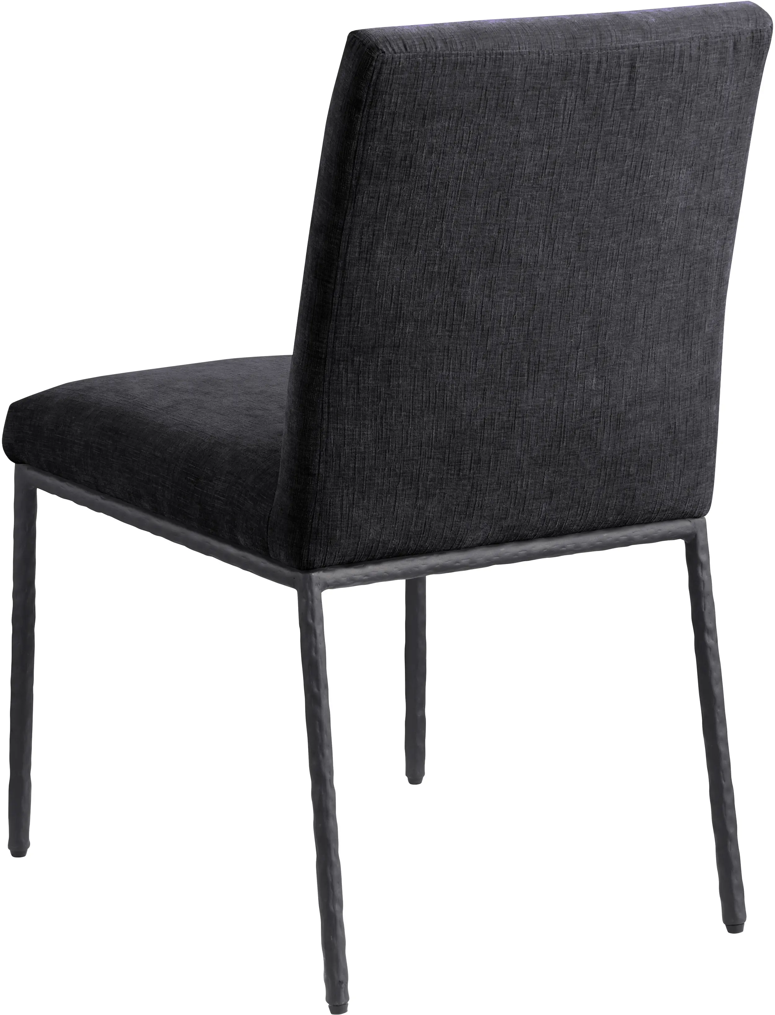Reeves Black Dining Side Chair with Black Legs, Set of 2-7