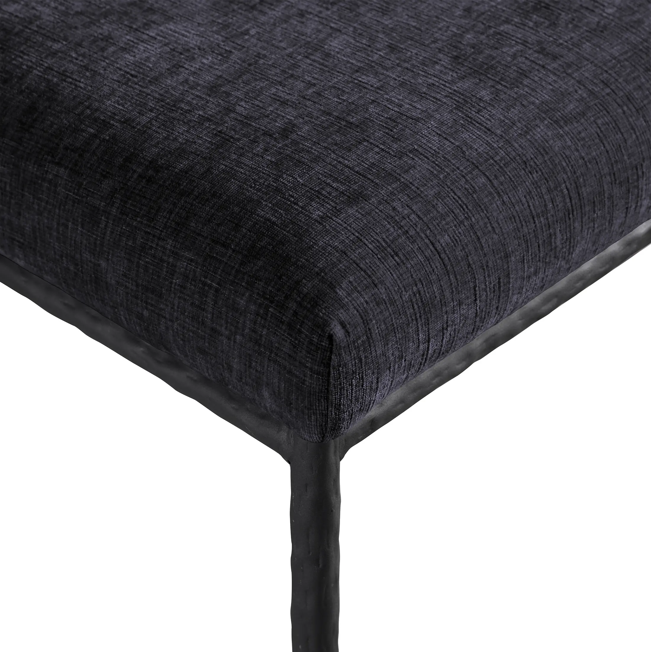 Reeves Black Dining Side Chair with Black Legs, Set of 2-8