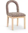 Conrad Brown Upholstered Dining Chair