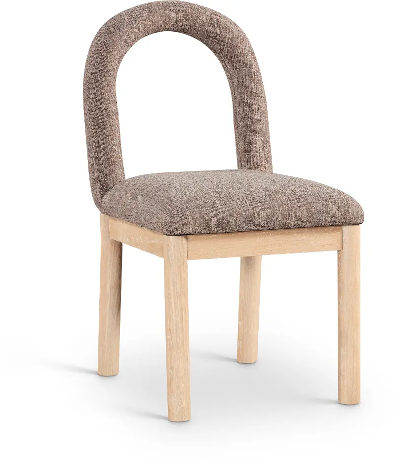Conrad Brown Upholstered Dining Chair