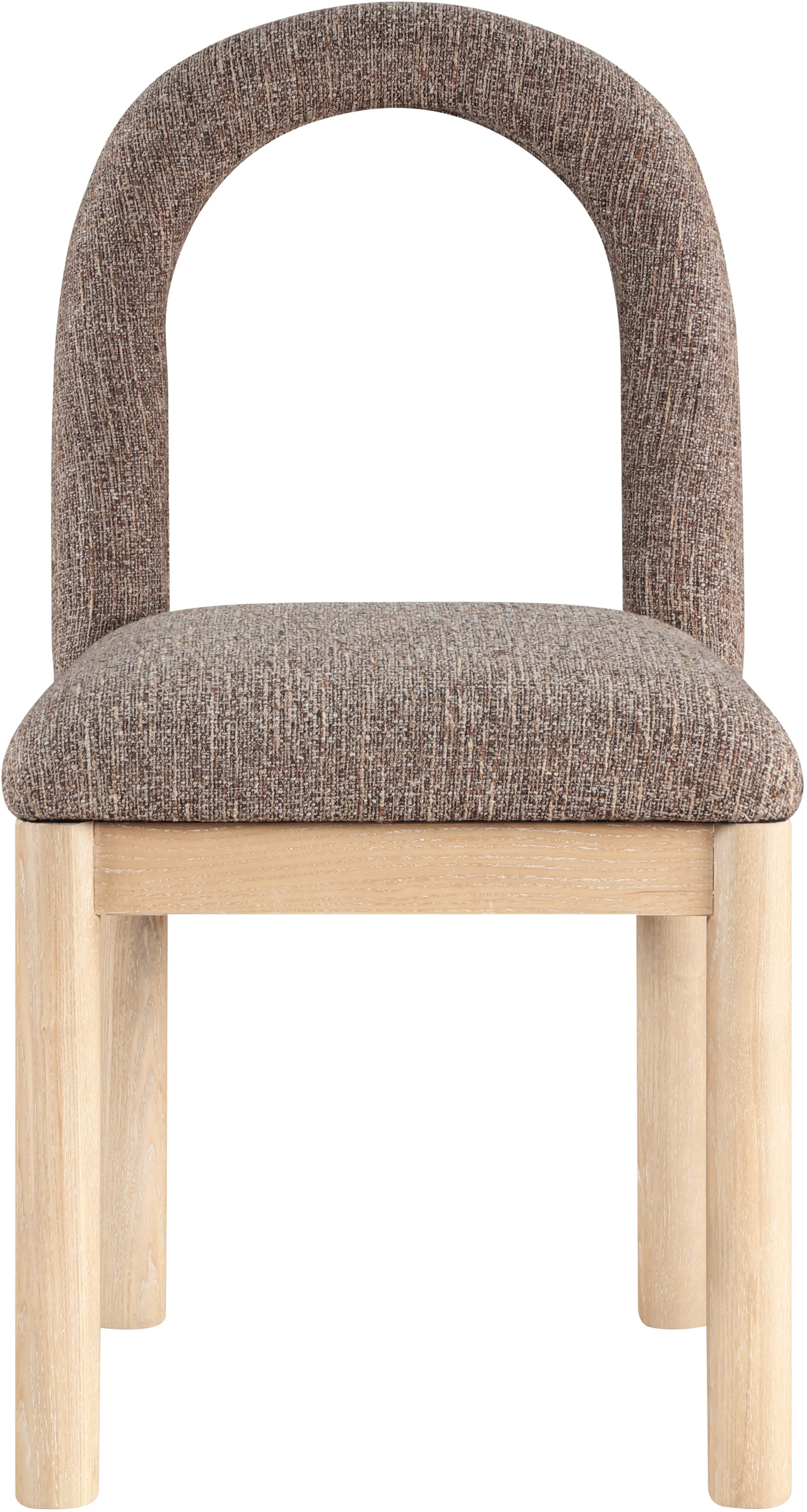 Conrad Brown Upholstered Dining Chair-4