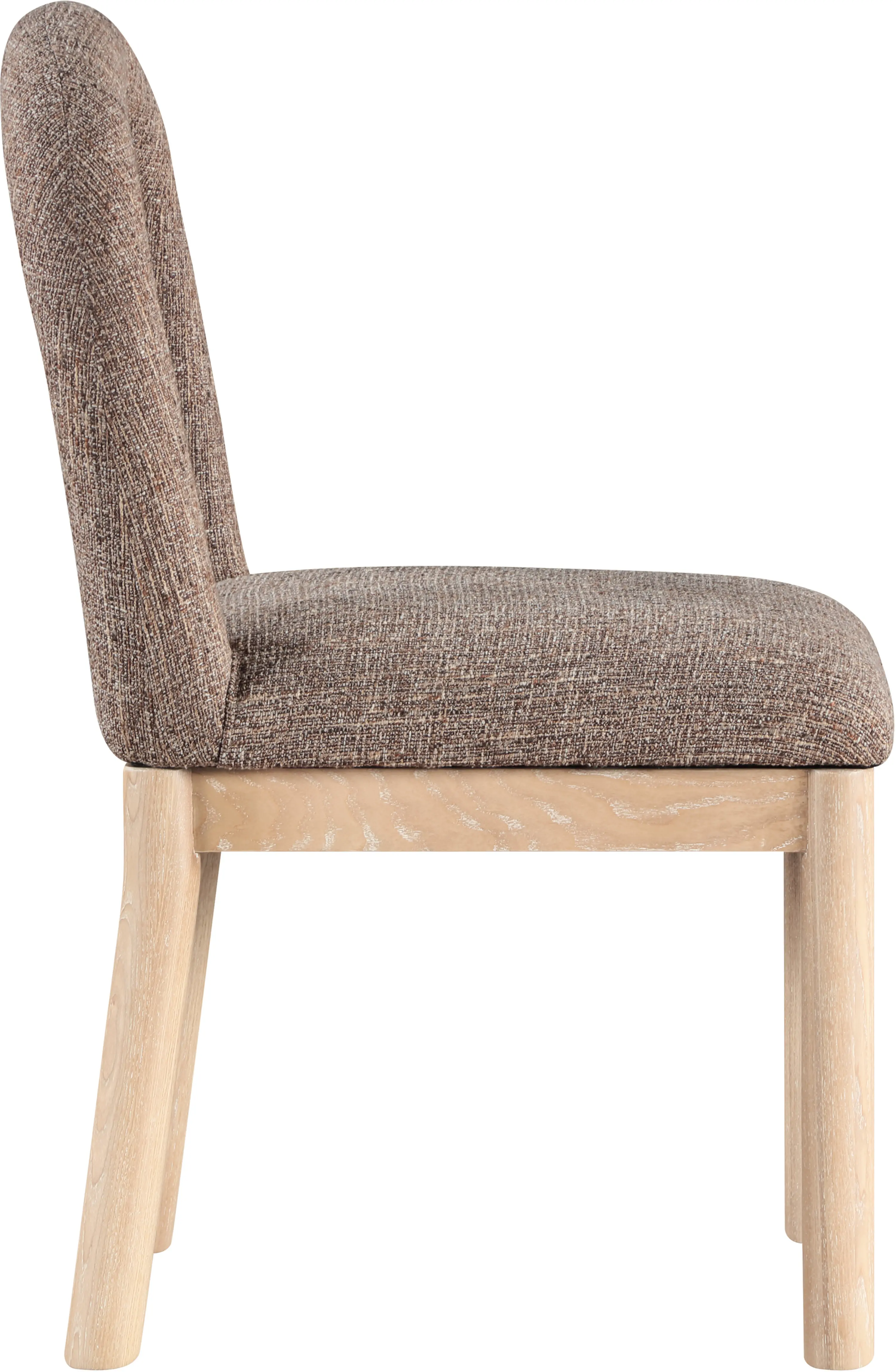 Conrad Brown Upholstered Dining Chair-5